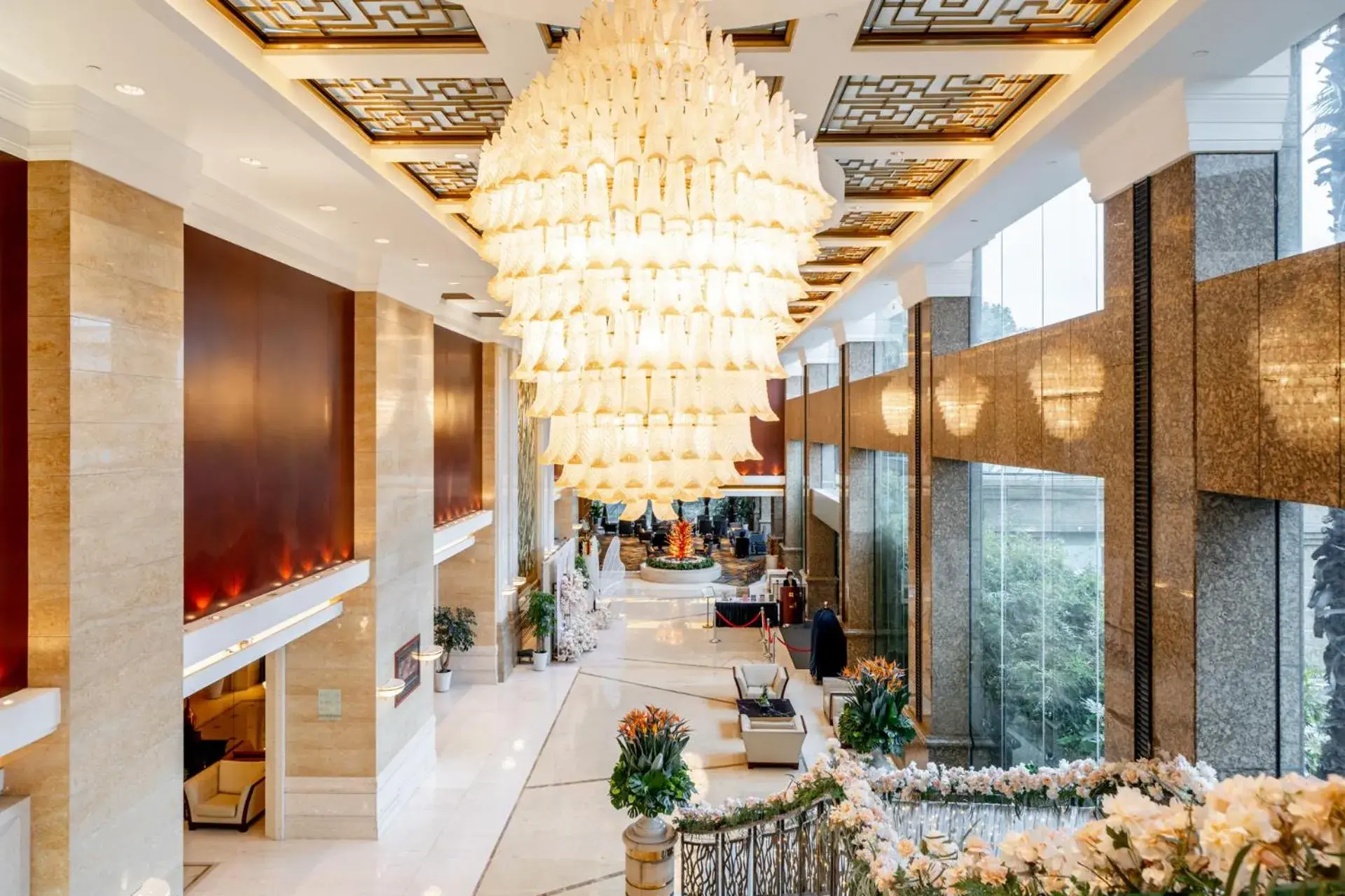Lobby or reception, Restaurant/Places to Eat in Maritim Hotel Taicang Garden