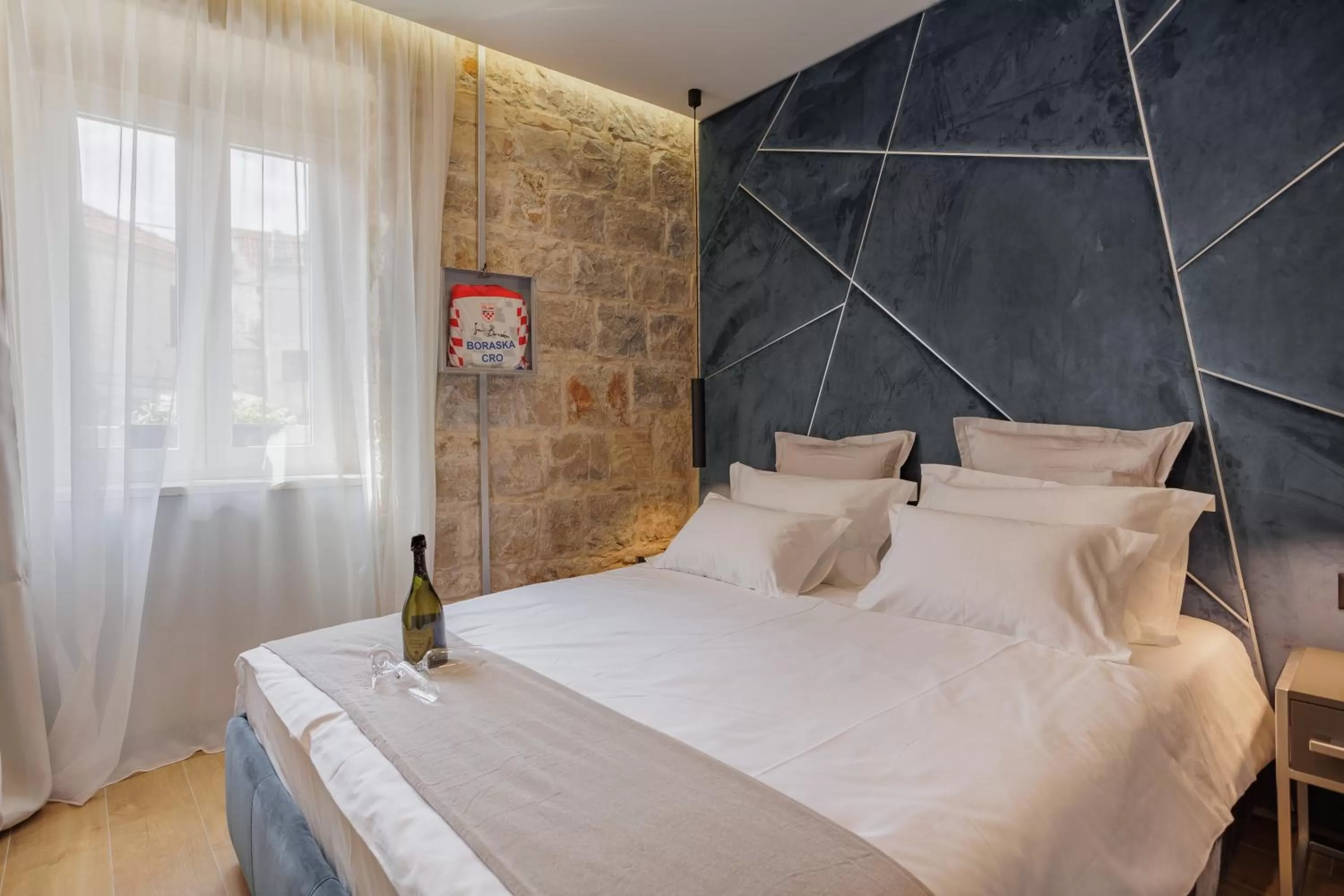 Bedroom, Bed in Heritage Rooms Split Olympic Dream