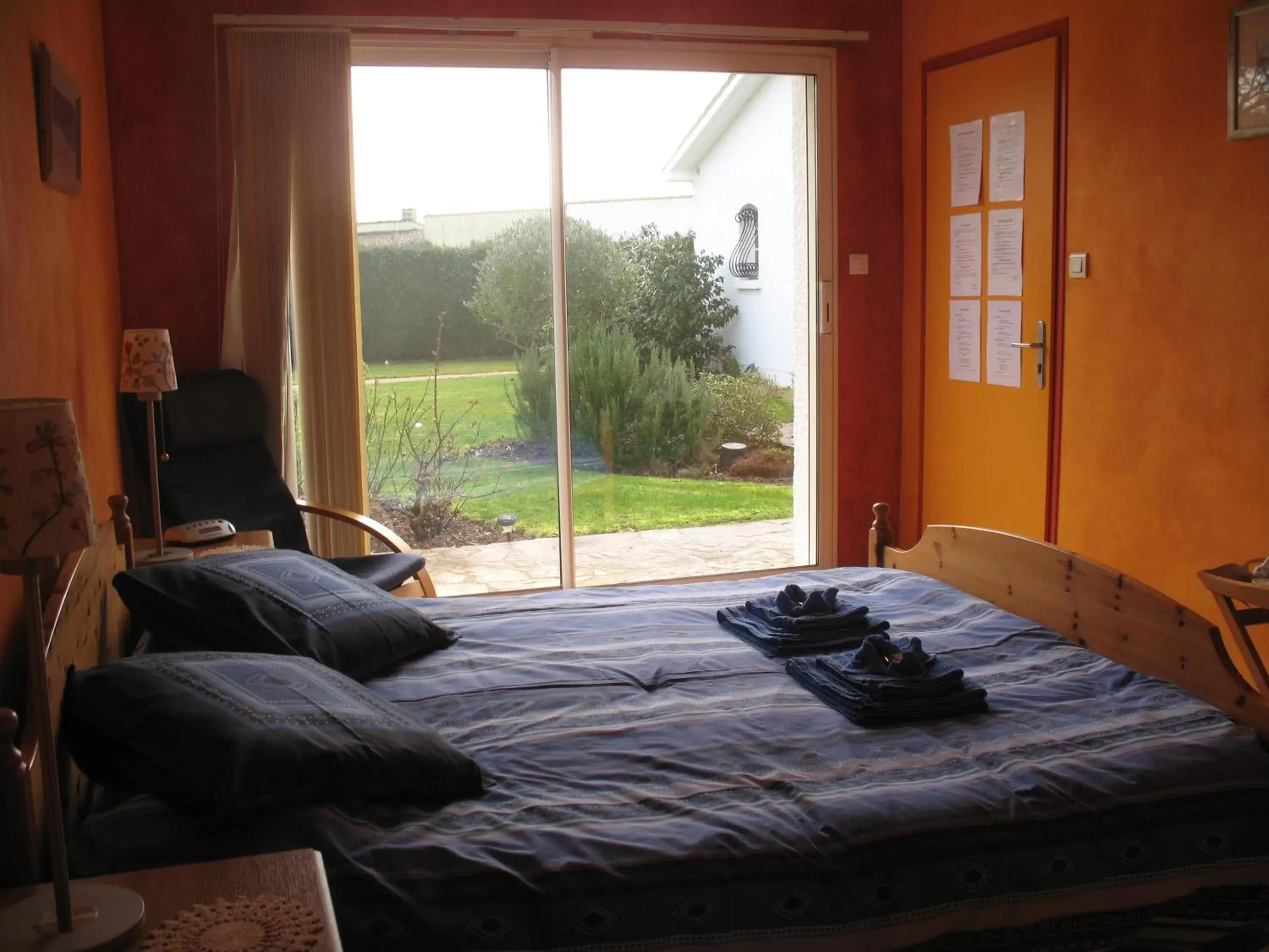 Bedroom, Bed in Chambres d'Hôtes Le Mûrier