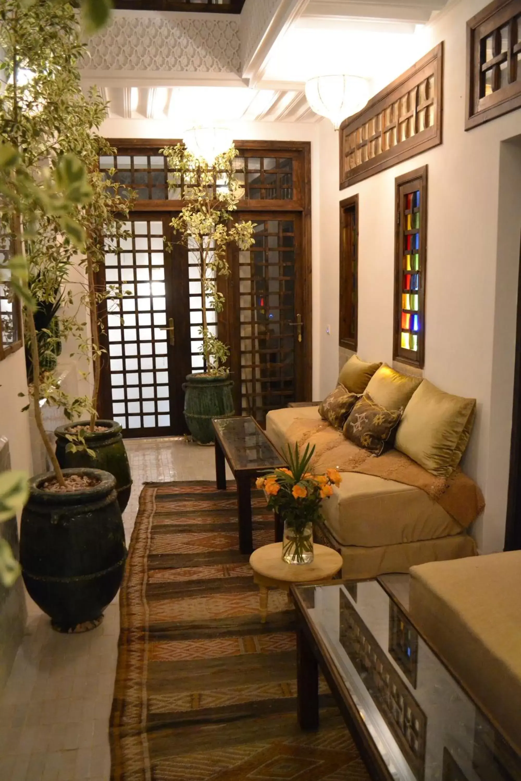 Patio in Riad Beata Bed & Breakfast Patio in Riad Beata Bed & Breakfast