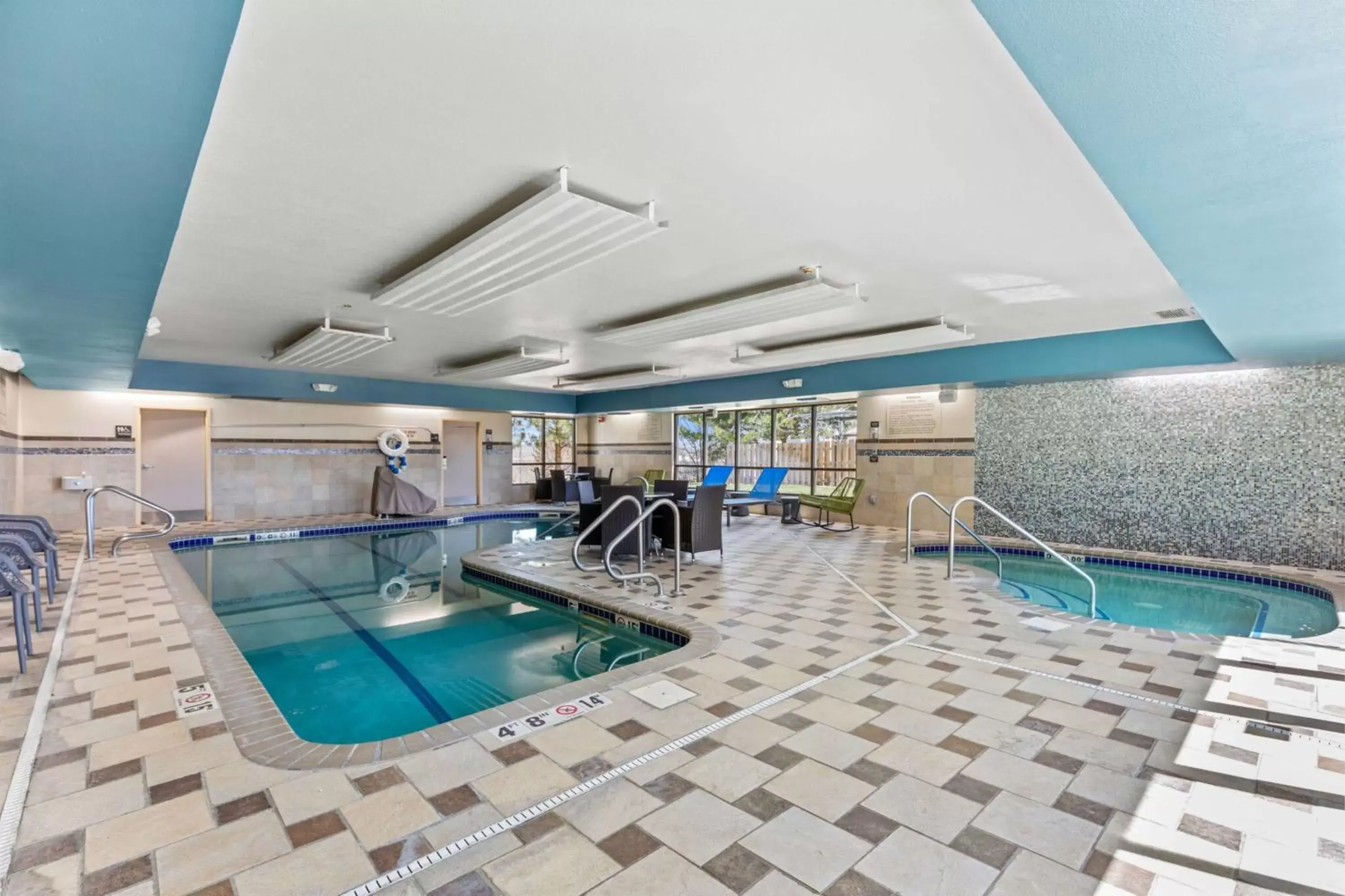 Pool view, Swimming Pool in Hampton Inn & Suites Greeley