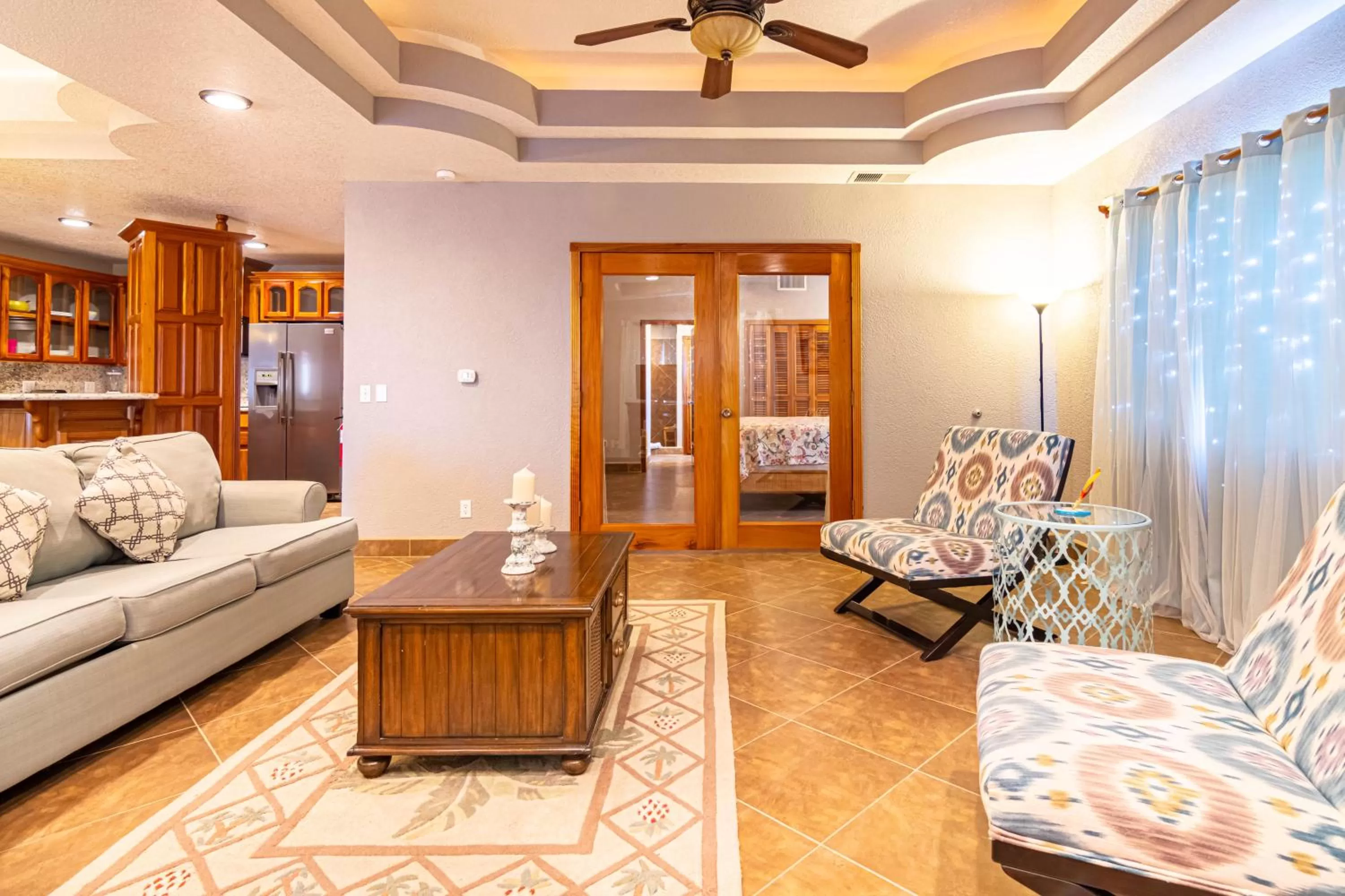 Living room in Lighthouse Beach Villas