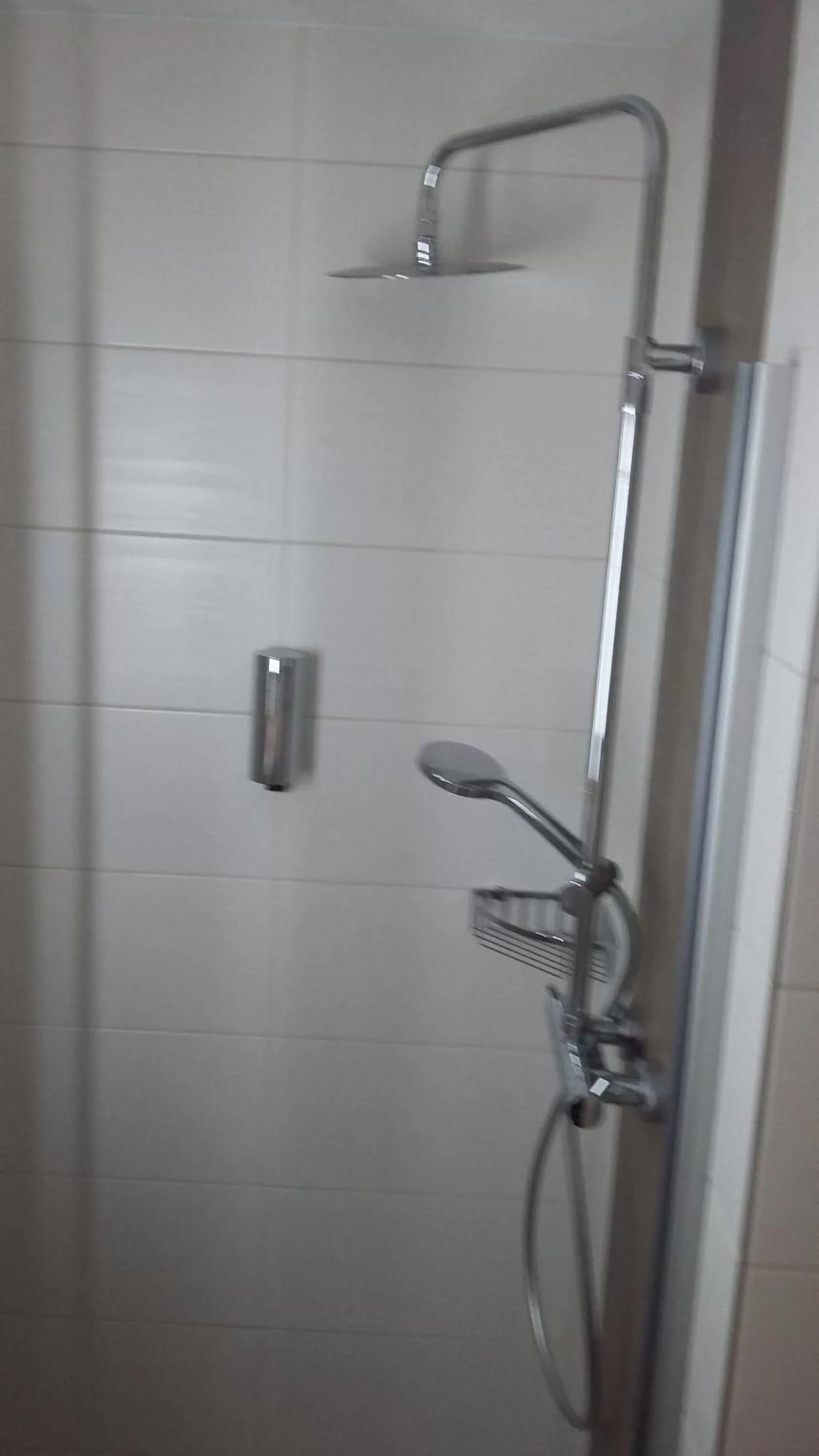 Shower in Hotel Angerer