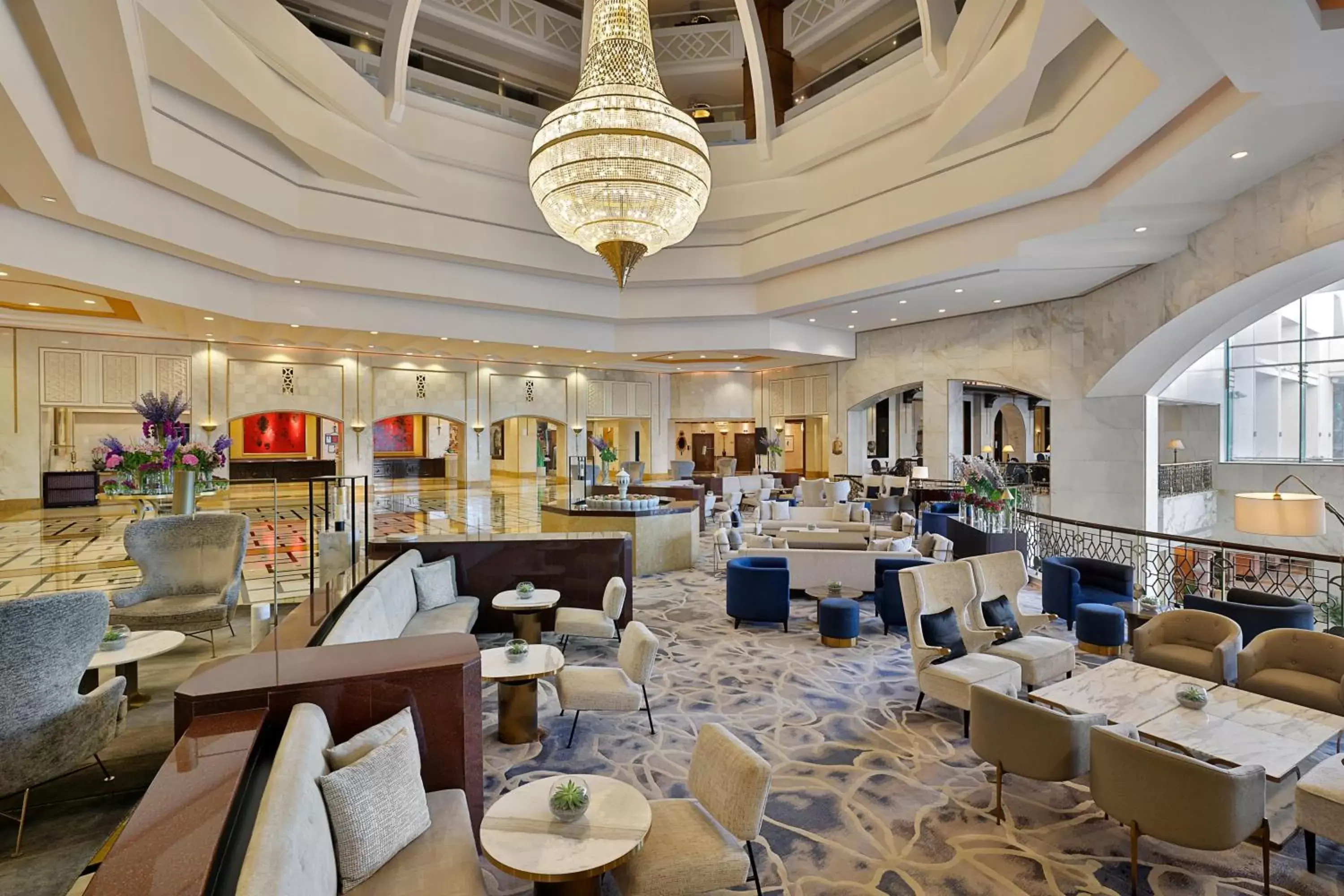 Lobby or reception, Restaurant/Places to Eat in The Ritz-Carlton, Doha