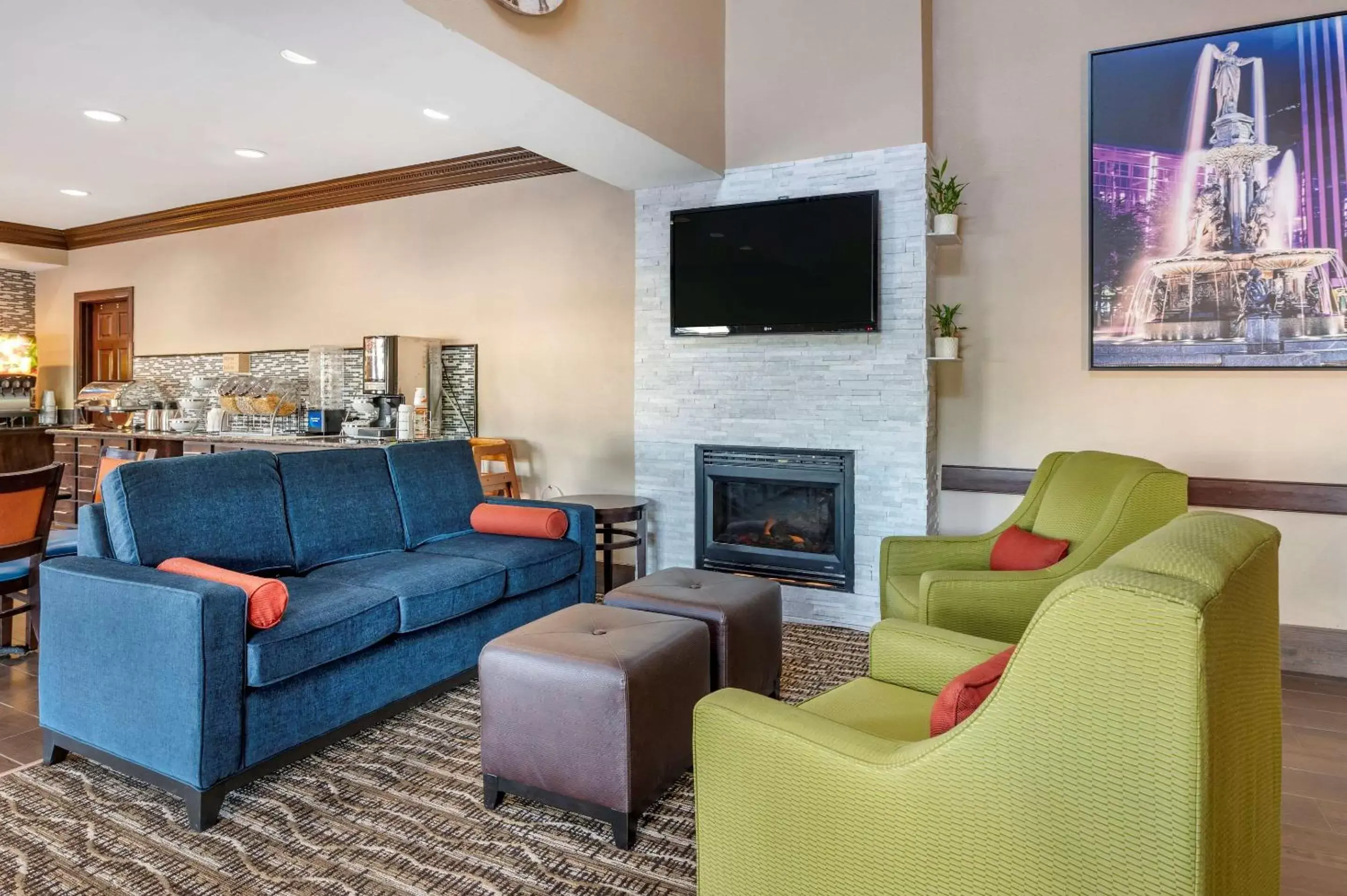 Lobby or reception, Seating Area in Comfort Inn & Suites