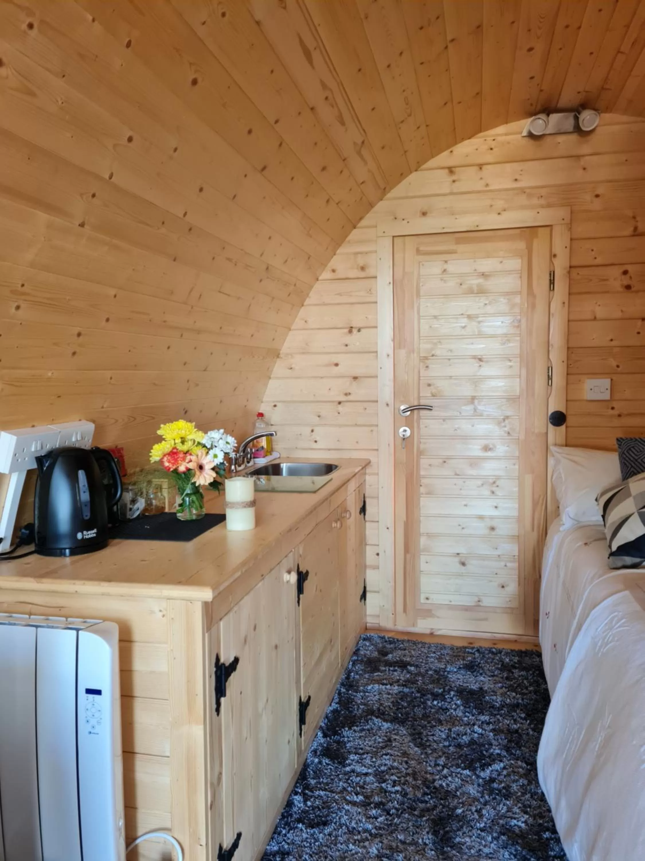 Bed in Tranquil Water