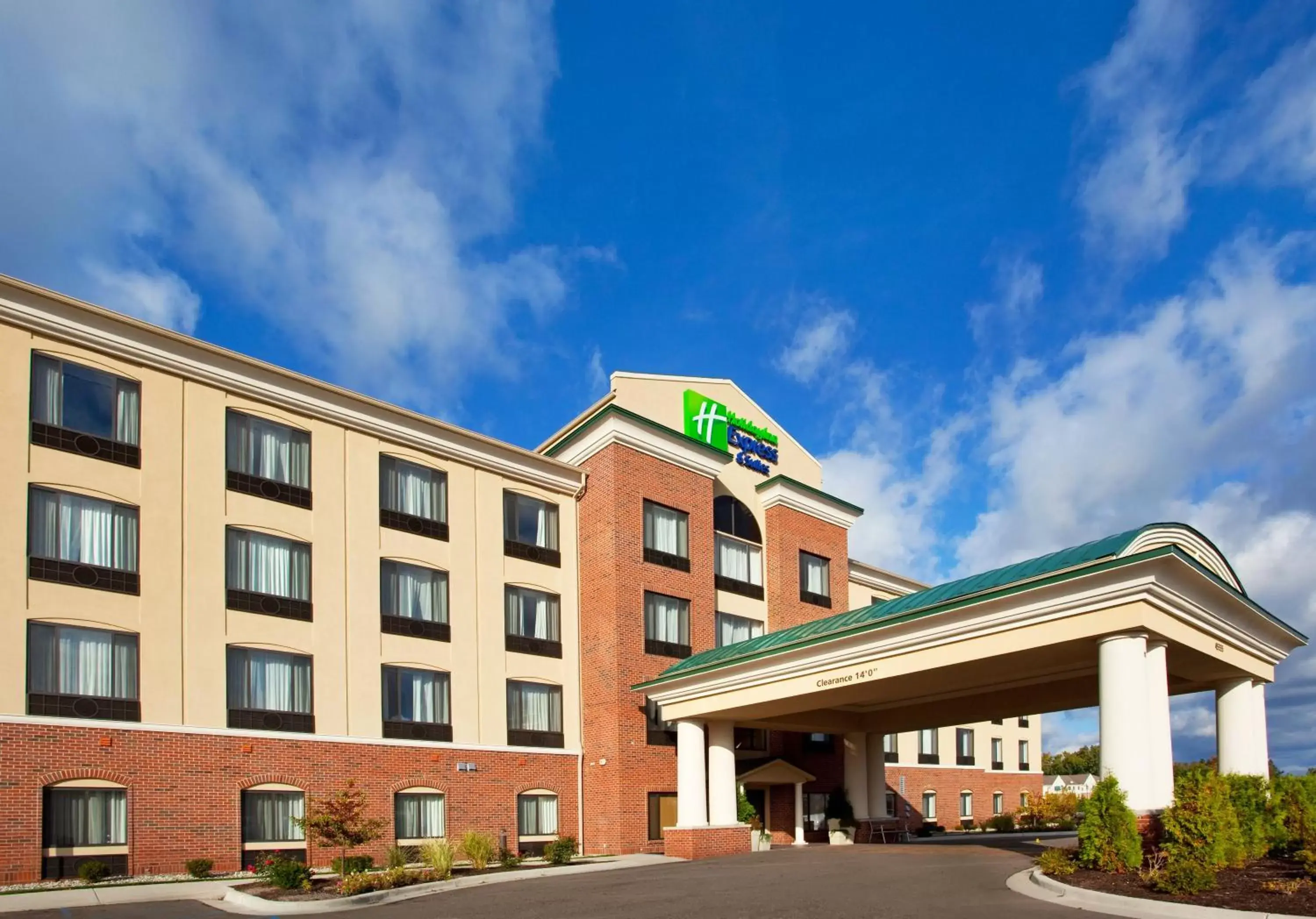 Property Building in Holiday Inn Express Hotel & Suites Detroit-Utica, an IHG Hotel