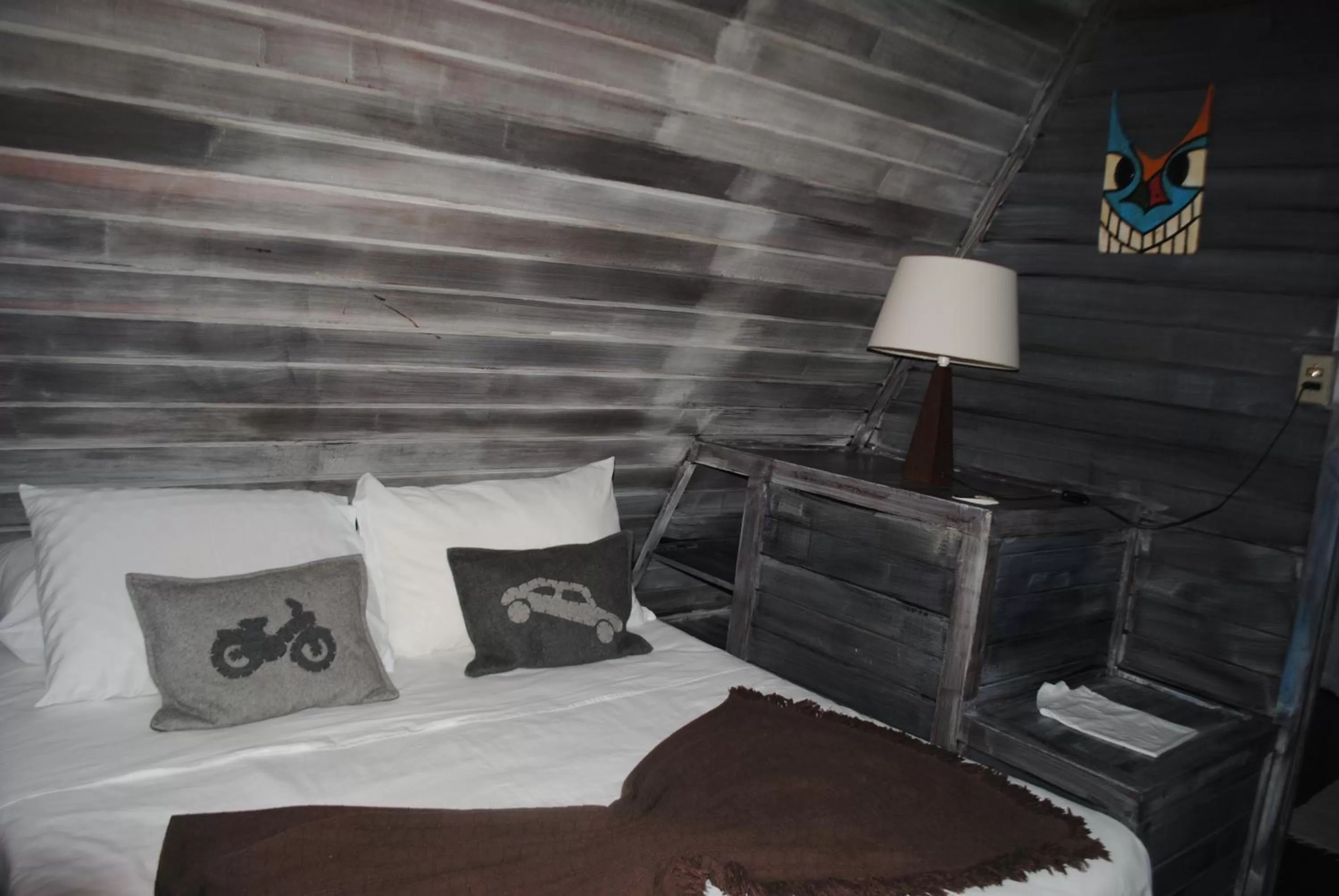 Bed in Chalet Suisse
