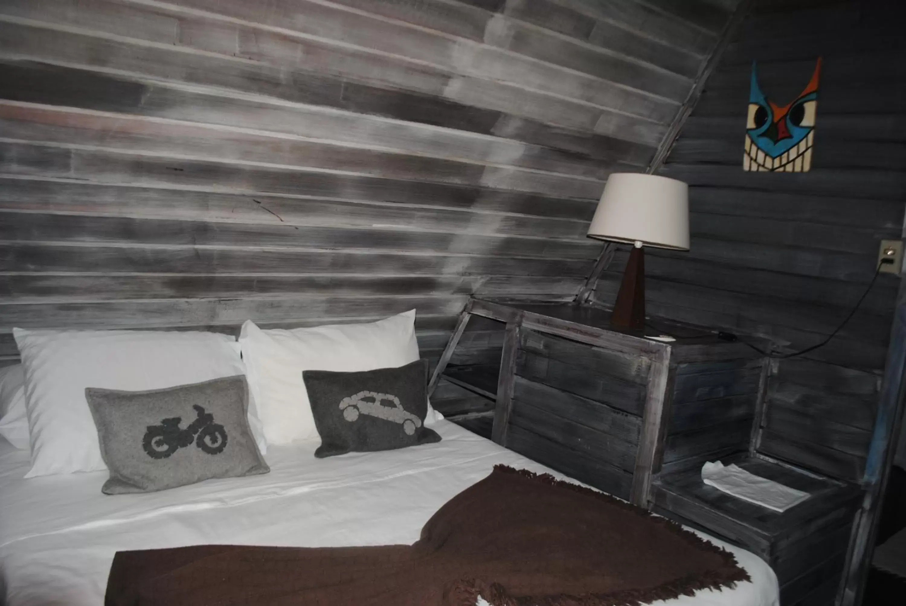 Bed in Chalet Suisse