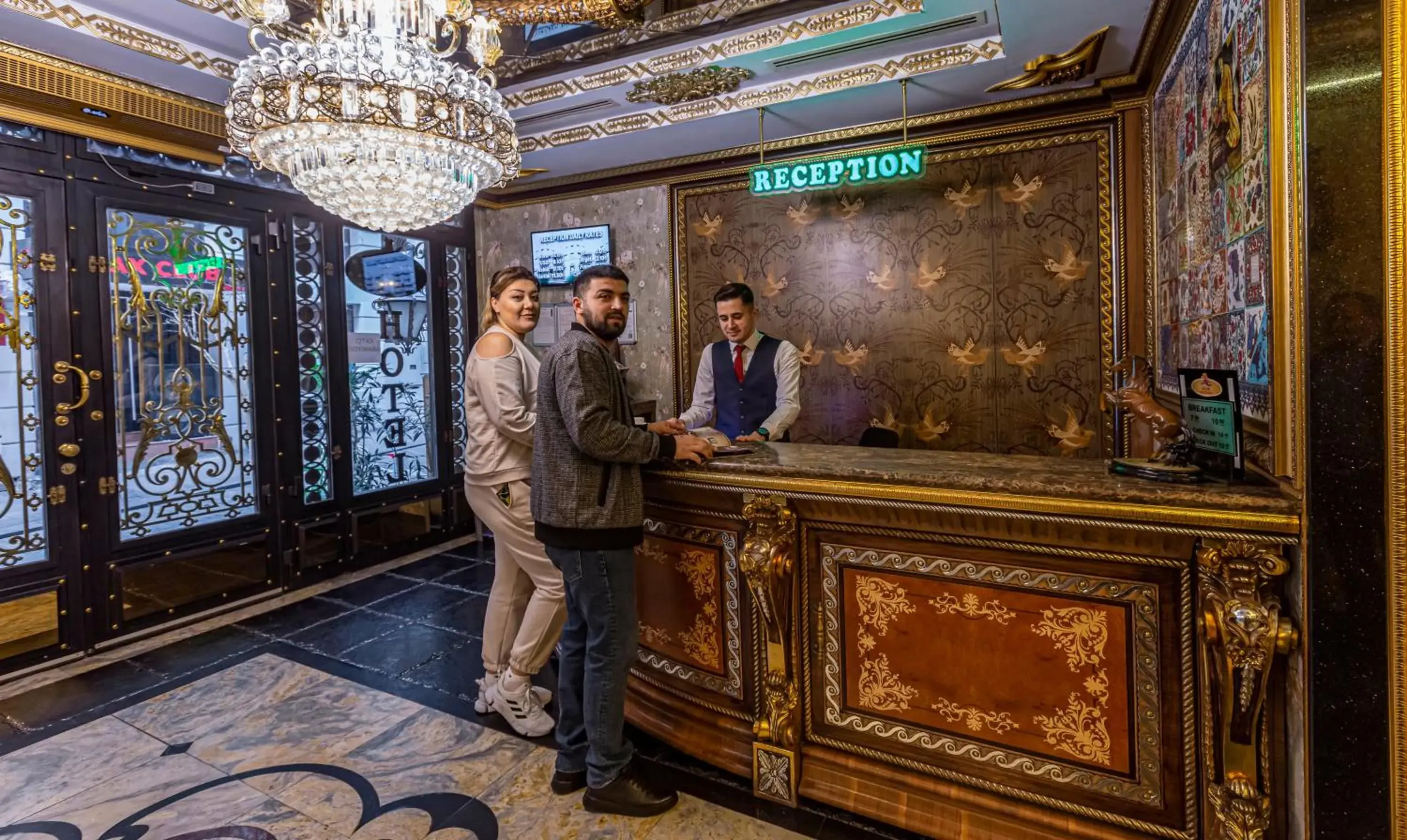 Lobby or reception in Laleli Blue Marmaray Hotel Lobby or reception in Laleli Blue Marmaray Hotel