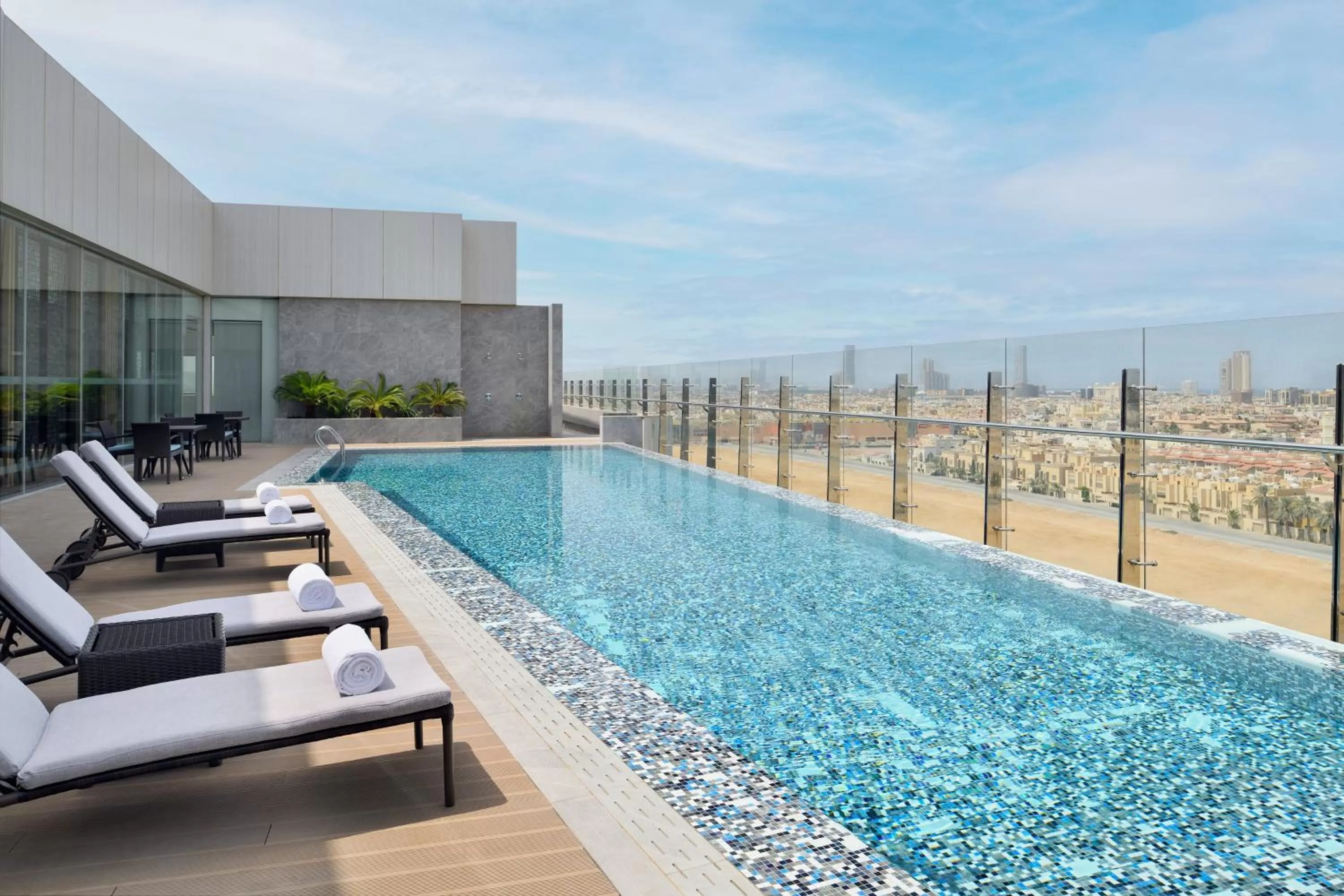 Swimming pool in Crowne Plaza - Jeddah Al Salam by IHG