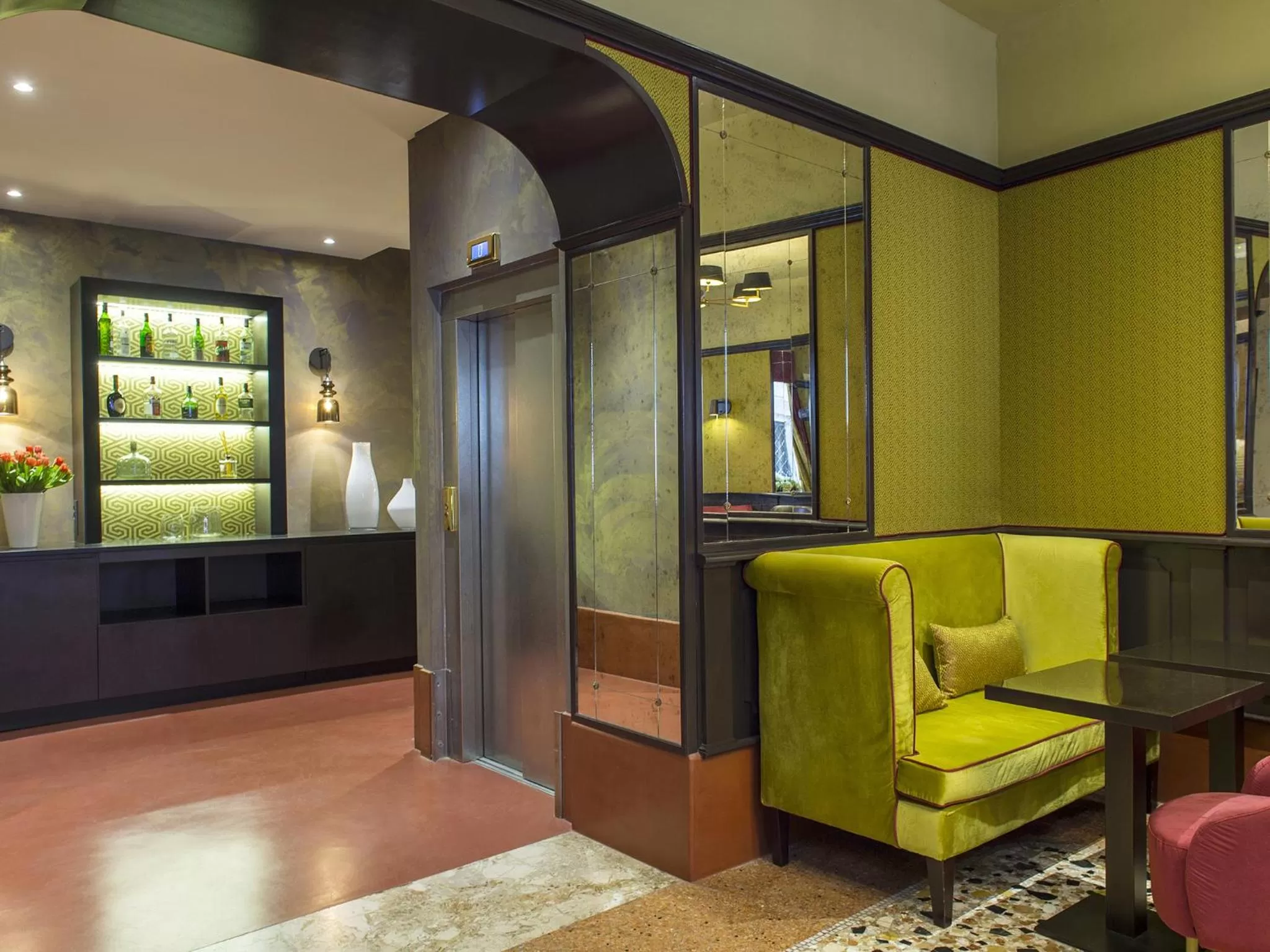 Lobby or reception in Hotel Campiello