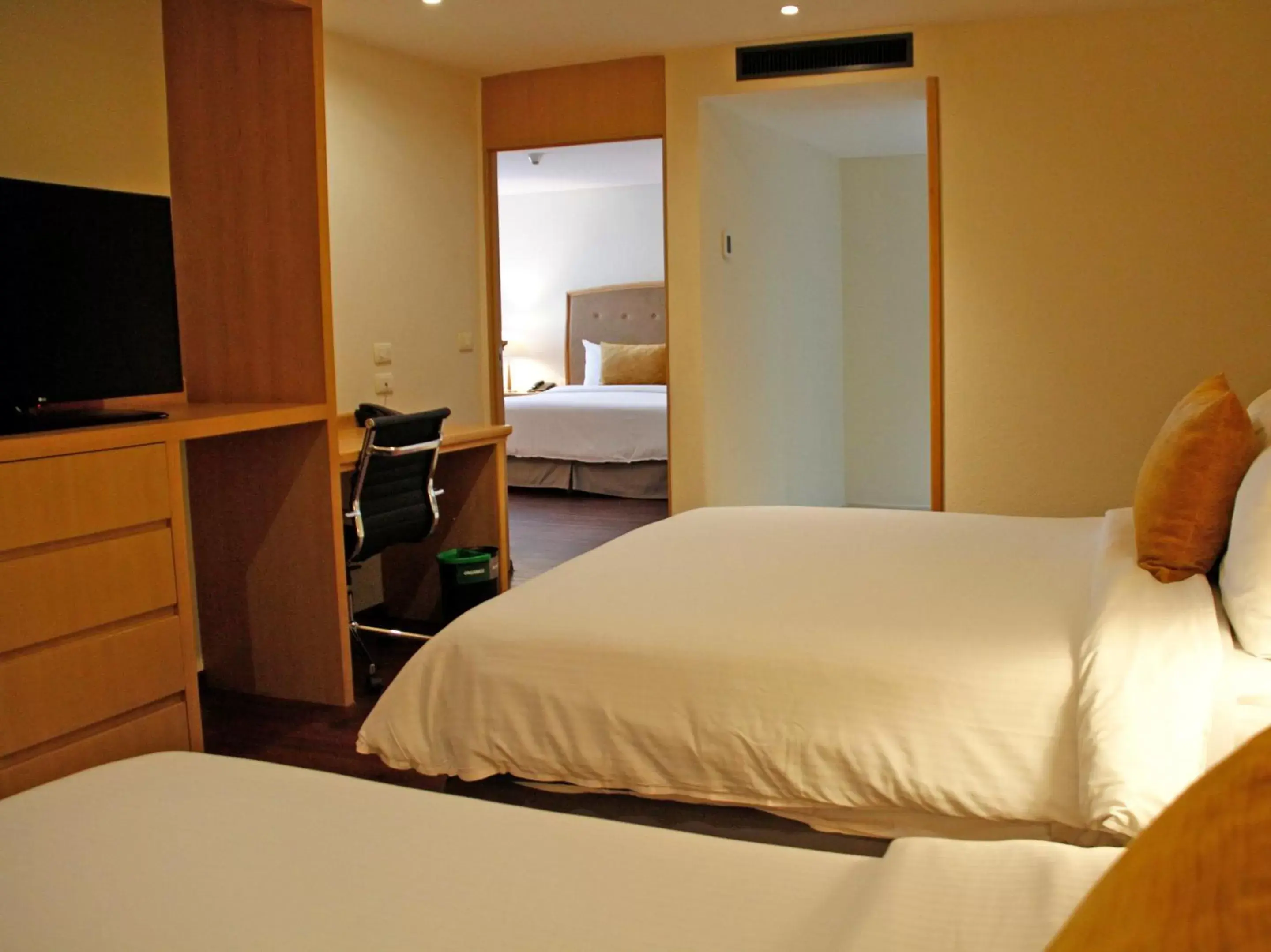 Photo of the whole room, Bed in Hotel Riazor Aeropuerto