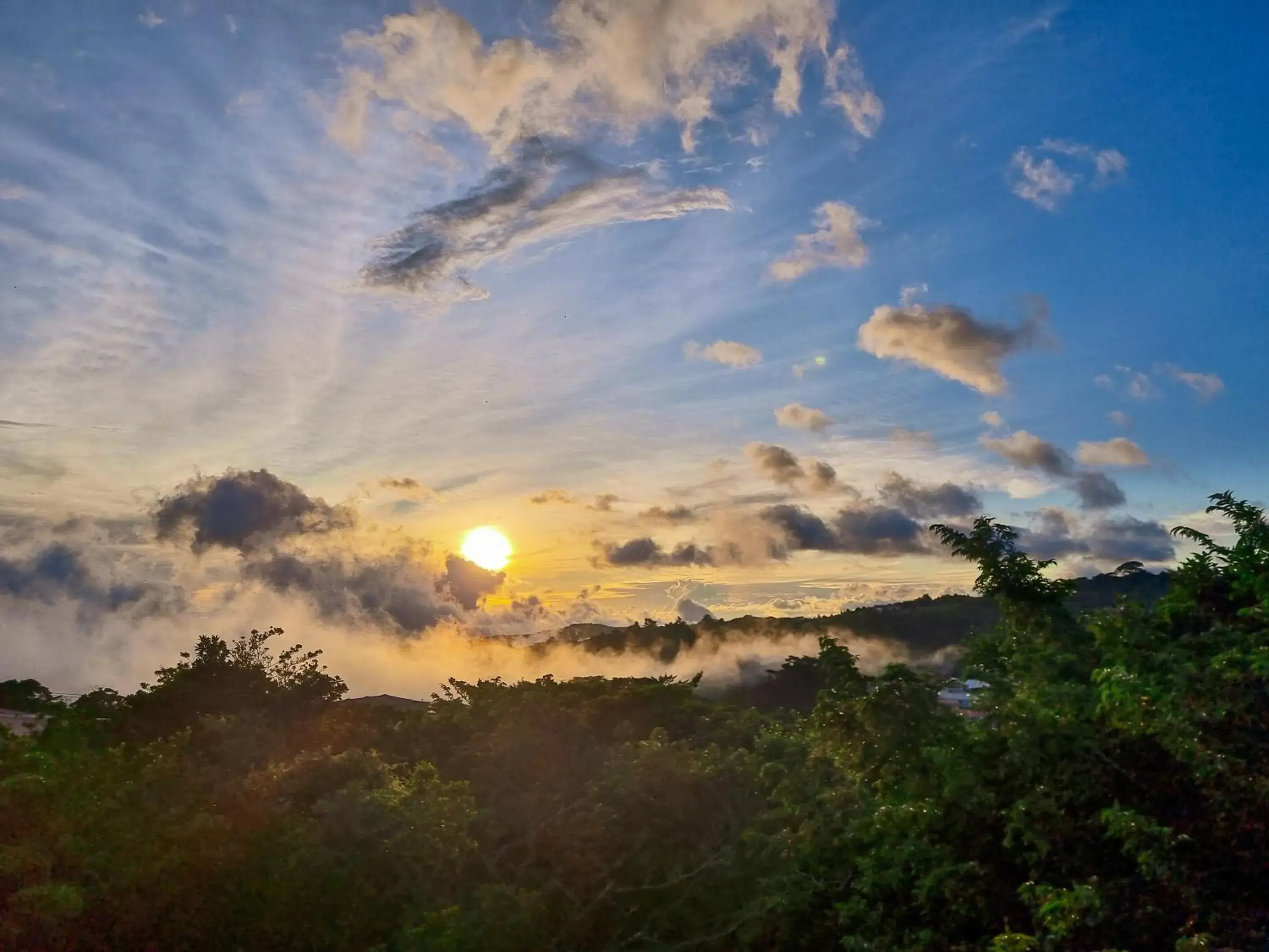 View (from property/room), Sunrise/Sunset in Hotel Ficus - Monteverde