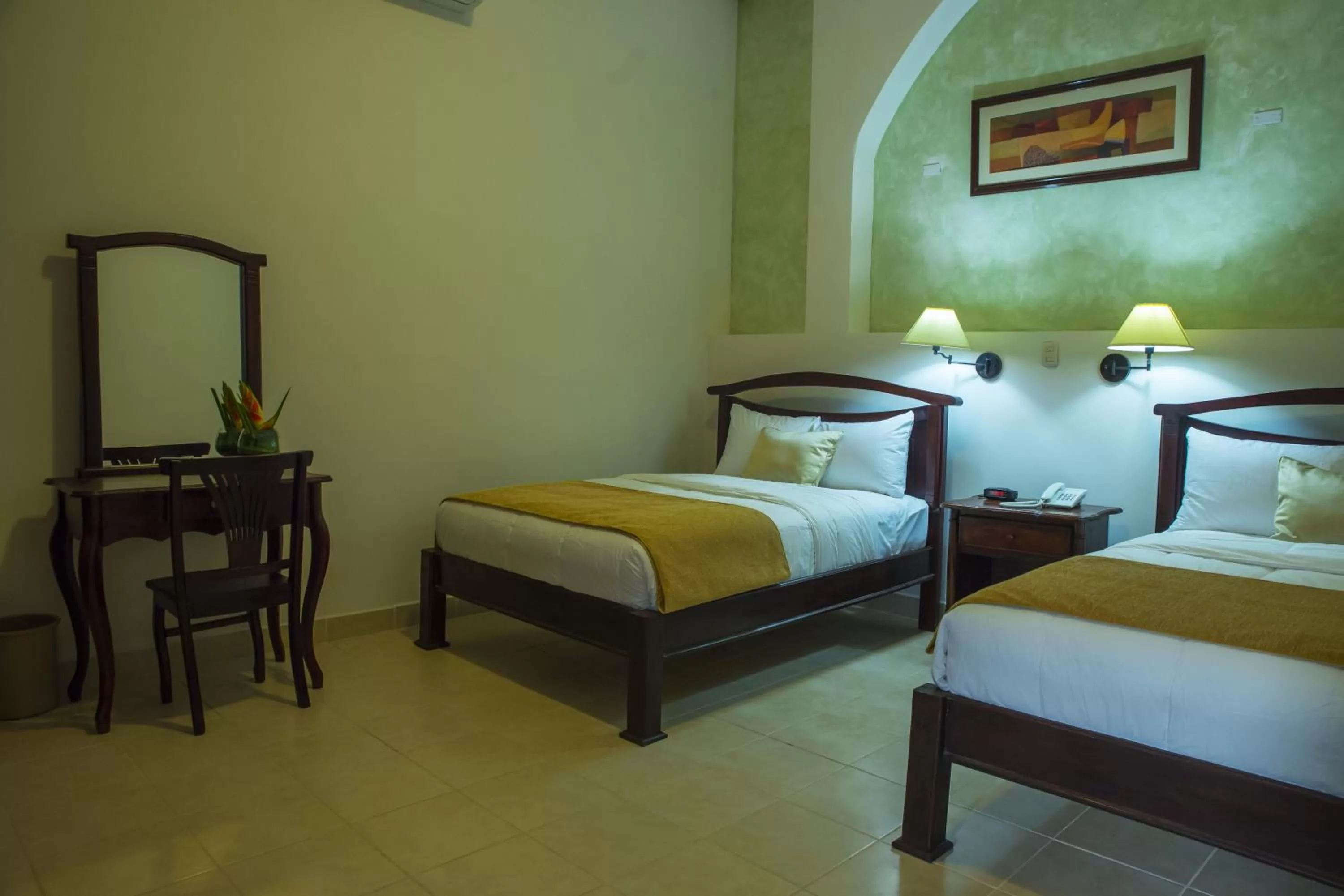 Bedroom, Bed in Hotel Real La Merced