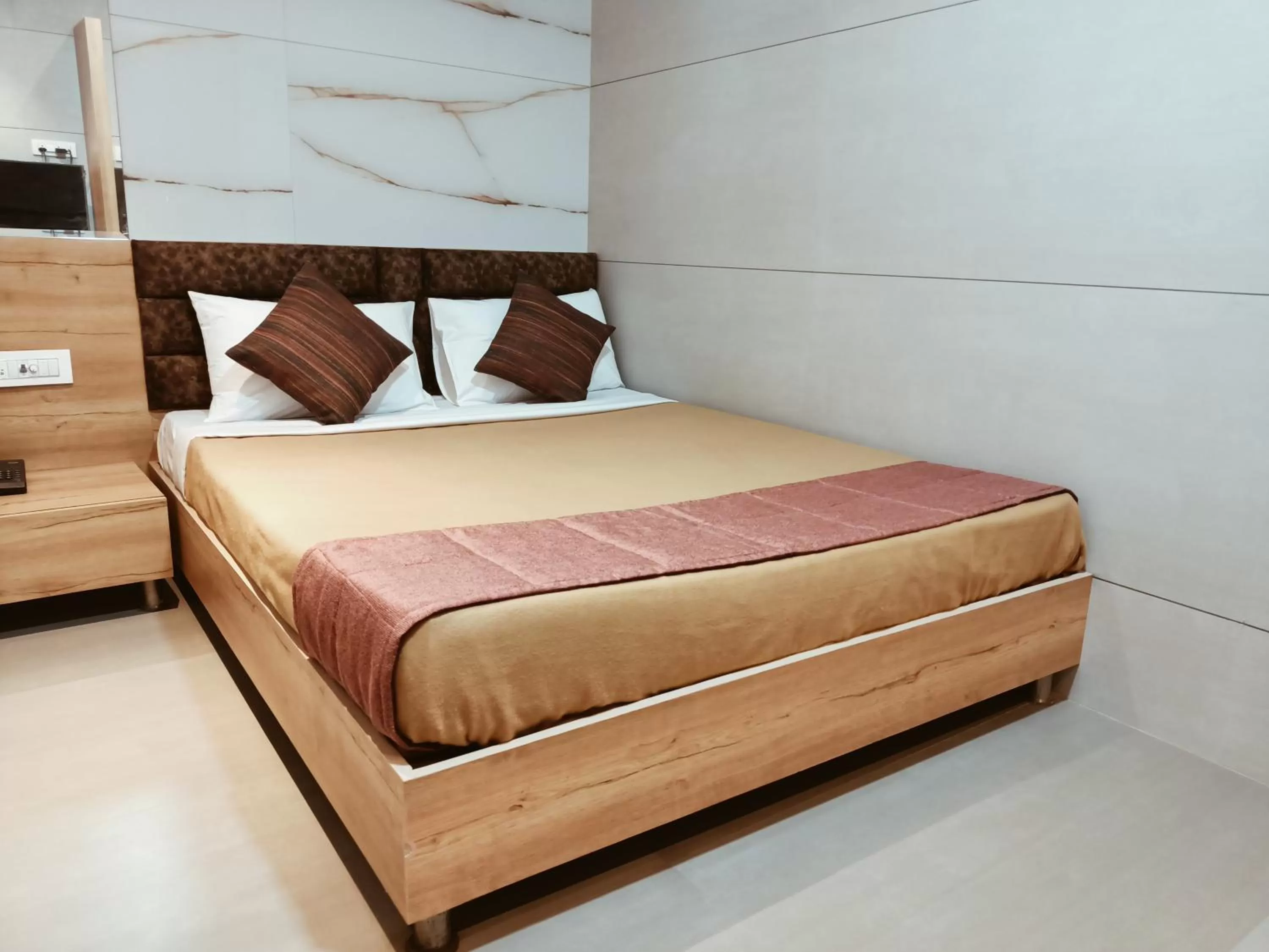 Bed in Hotel Prasad NX