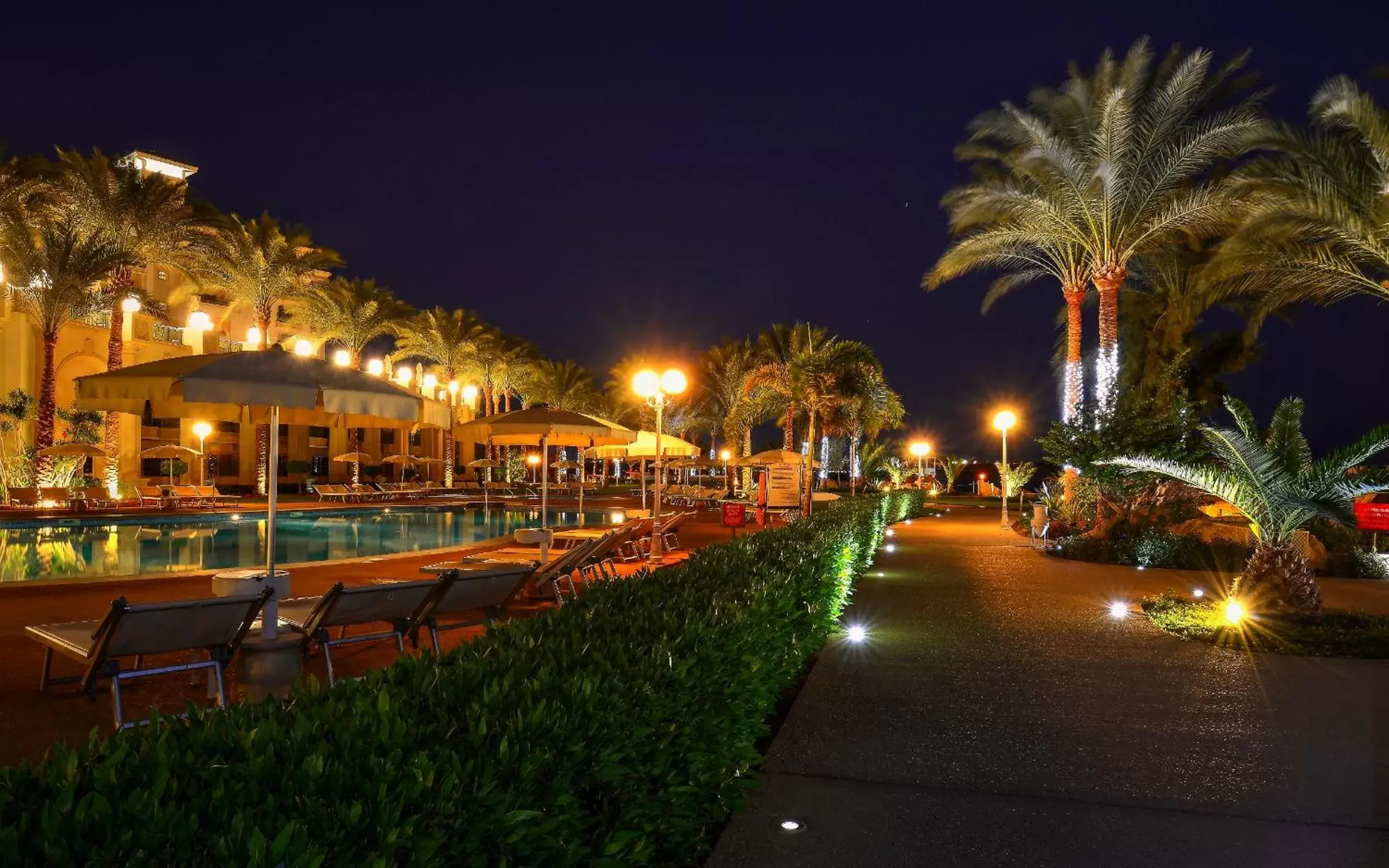Night, Neighborhood in Stella Di Mare Beach Hotel & Spa