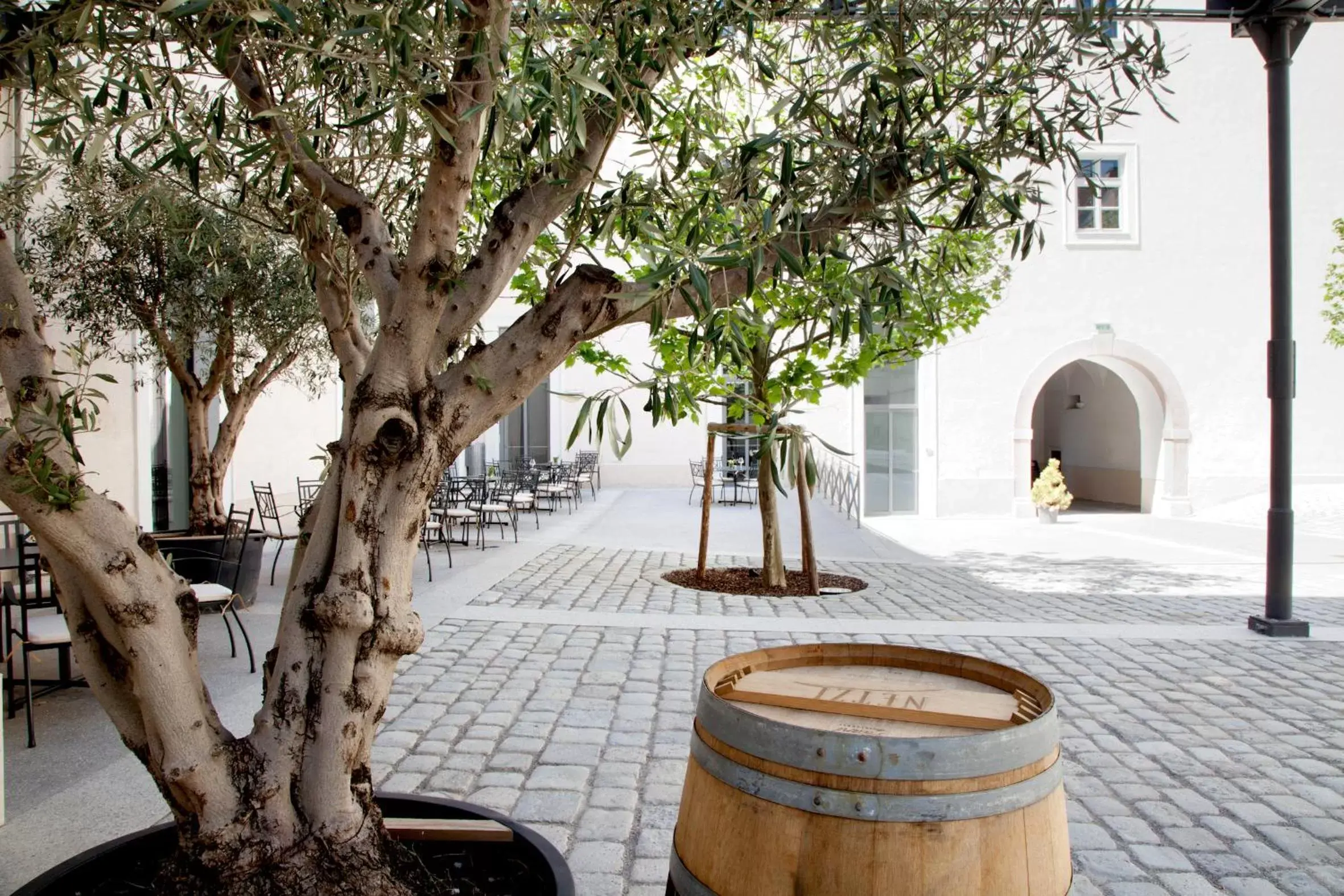 Patio in Hotel Altes Kloster