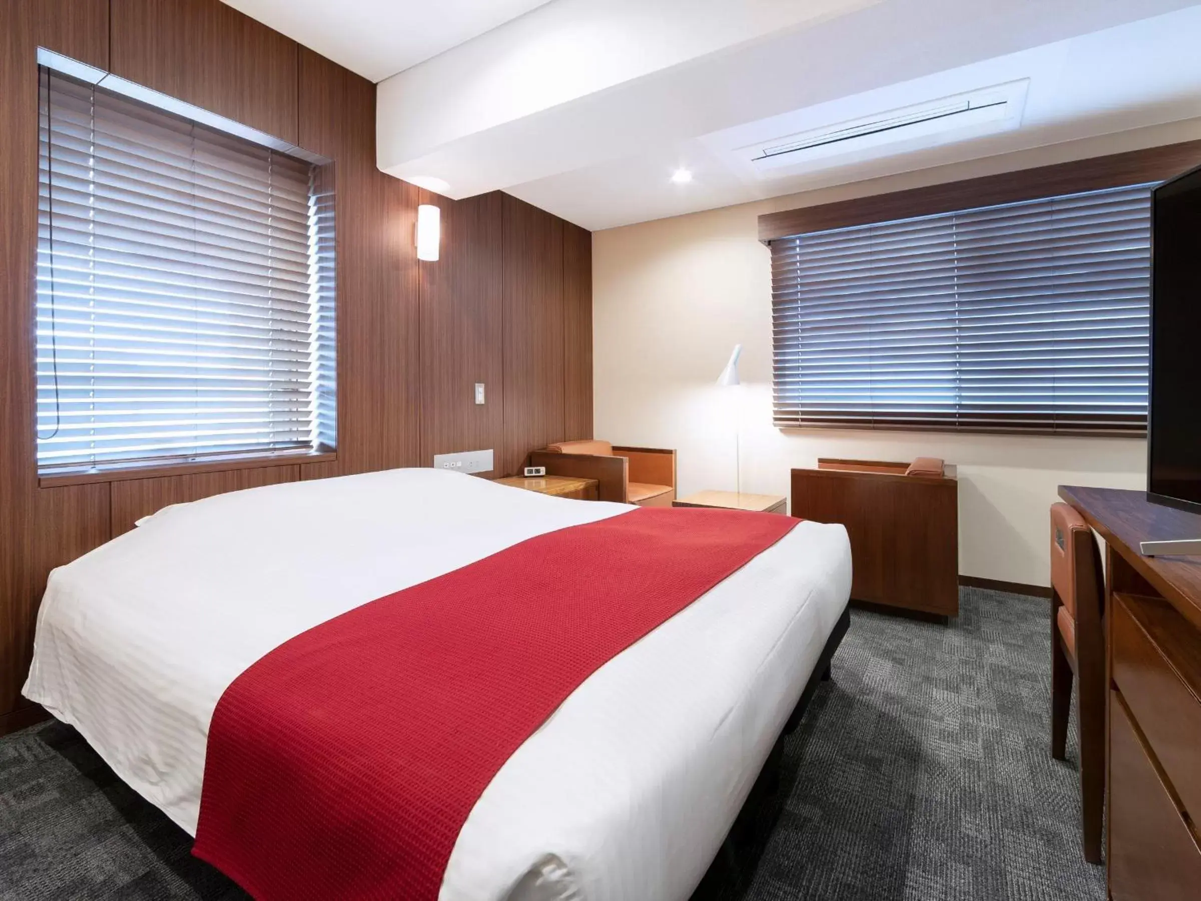 Bed in Central Hotel Okayama