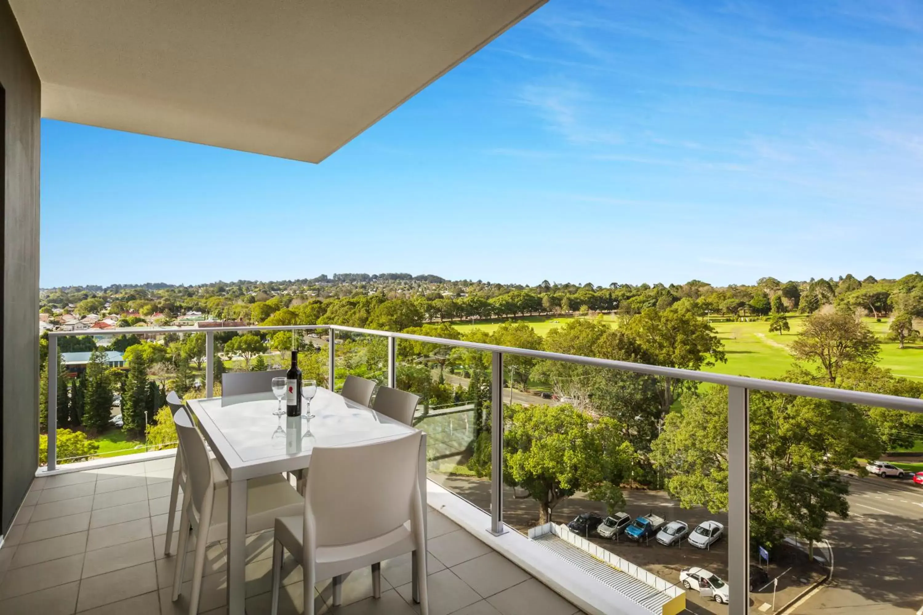 Garden view, Balcony/Terrace in Quest Toowoomba