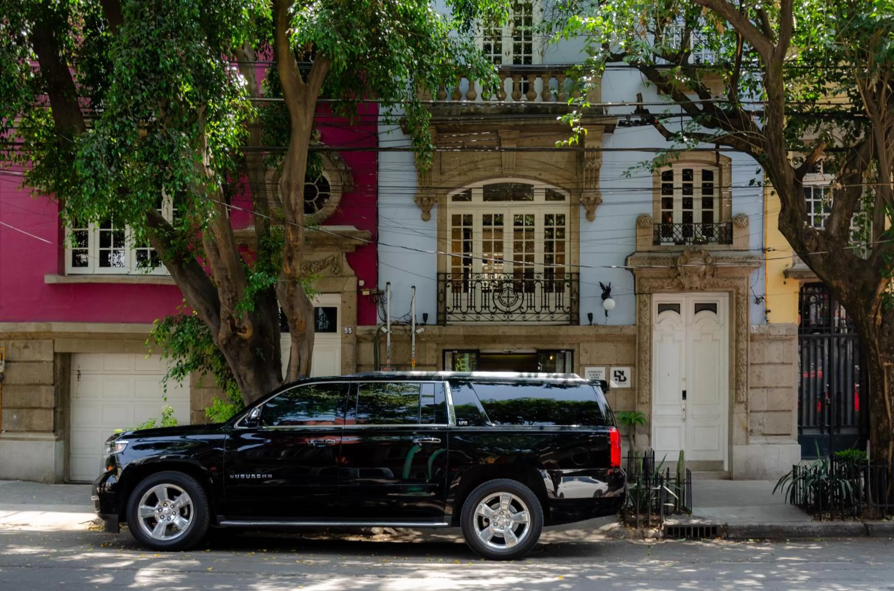 Facade/entrance in La Valise Mexico City, Member of Small Luxury Hotels