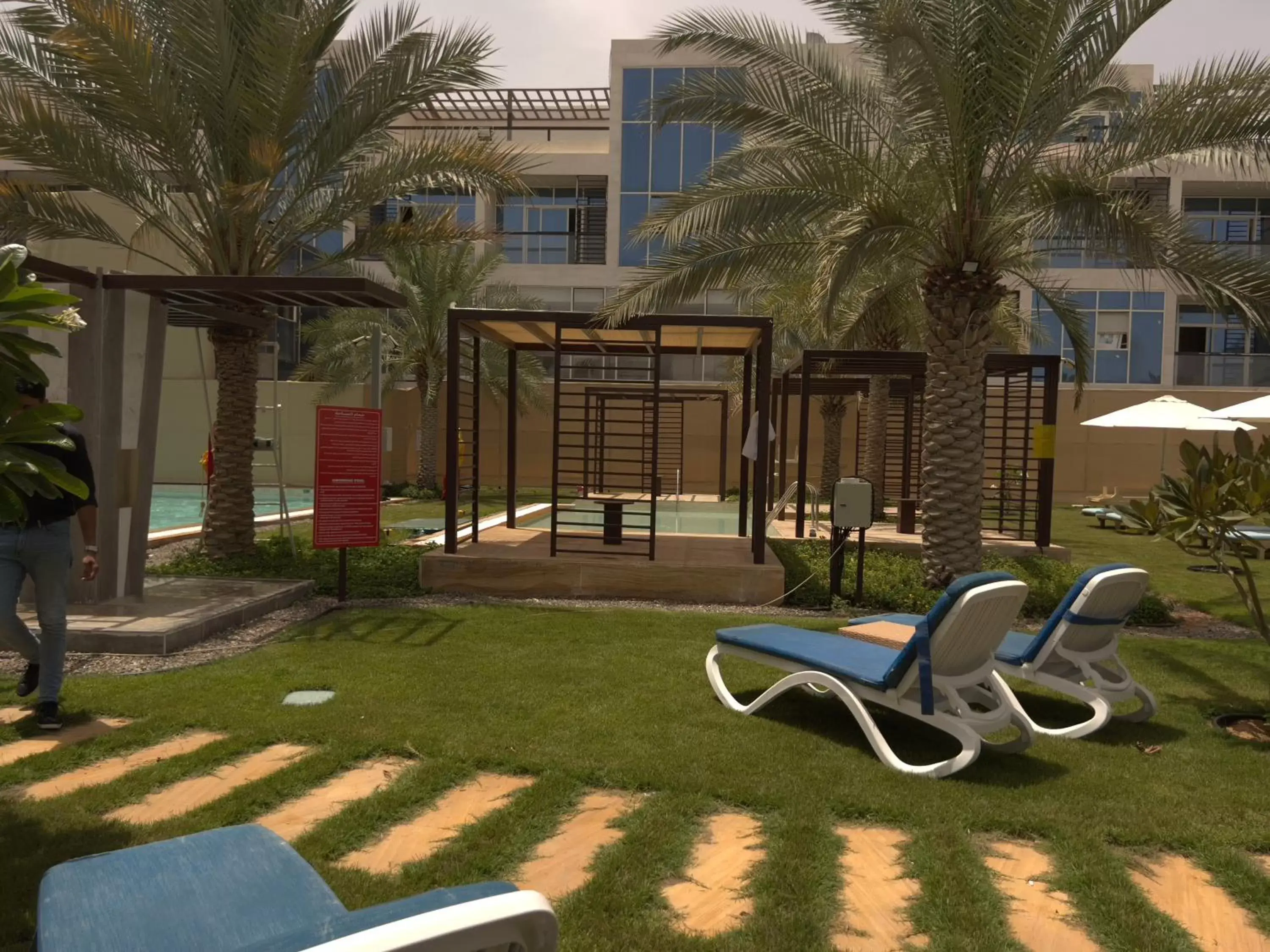 Swimming pool, Property Building in Mercure Grand Jebel Hafeet Hotel