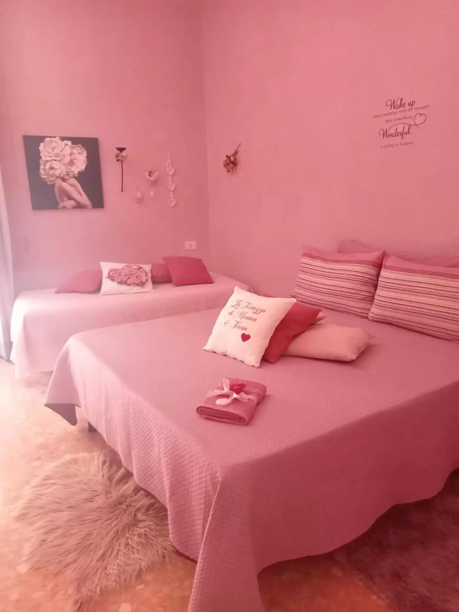 Bedroom, Bed in La Terrazza di Monica & Teresa