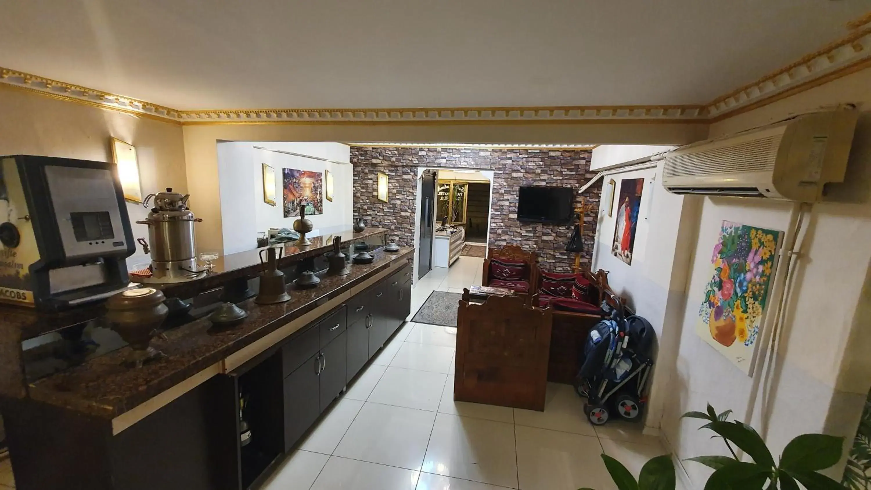 Lobby or reception, Kitchen/Kitchenette in Sultanahmet Park Hotel