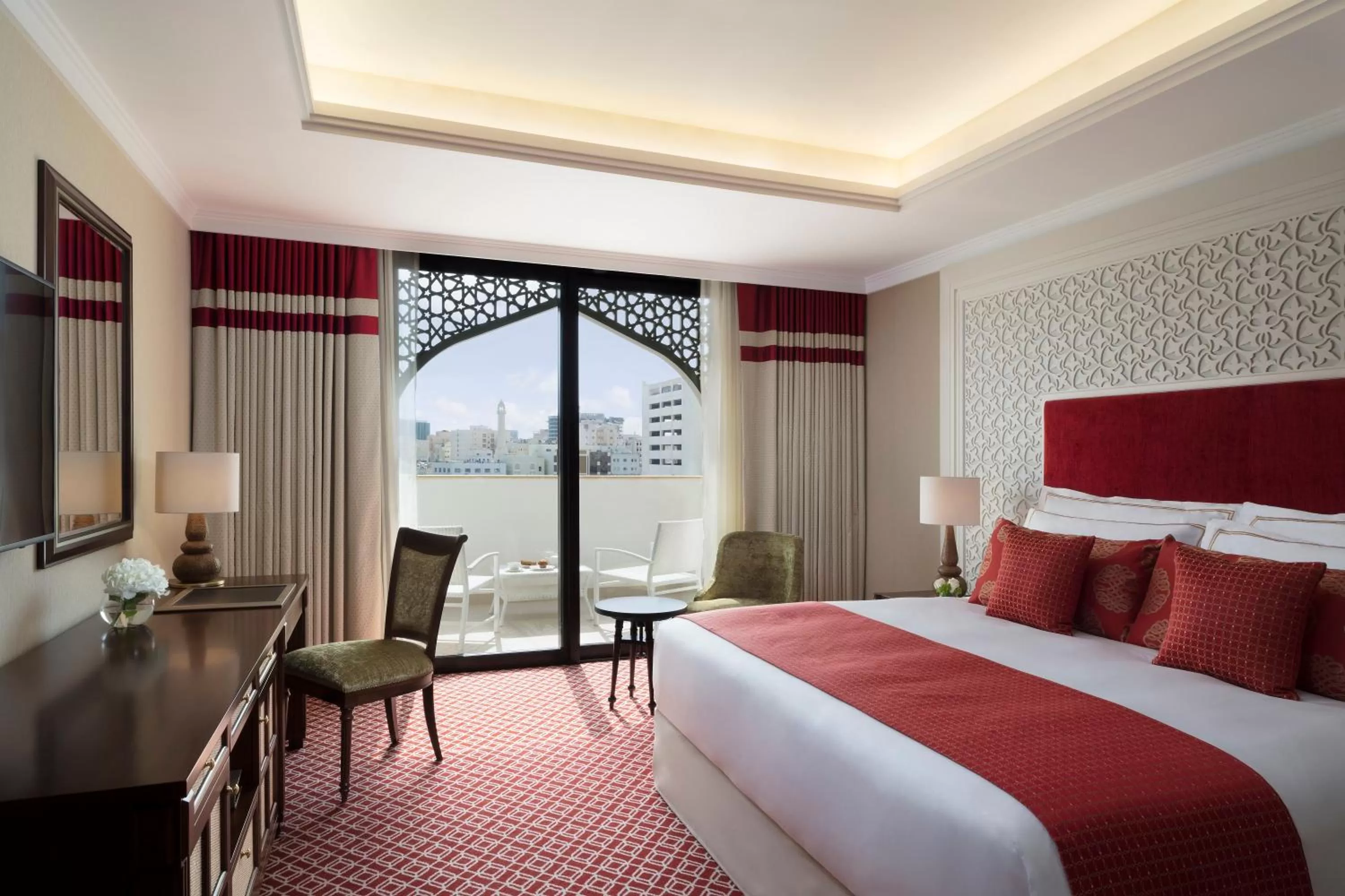 Photo of the whole room, Bed in Al Najada Doha Hotel by Tivoli