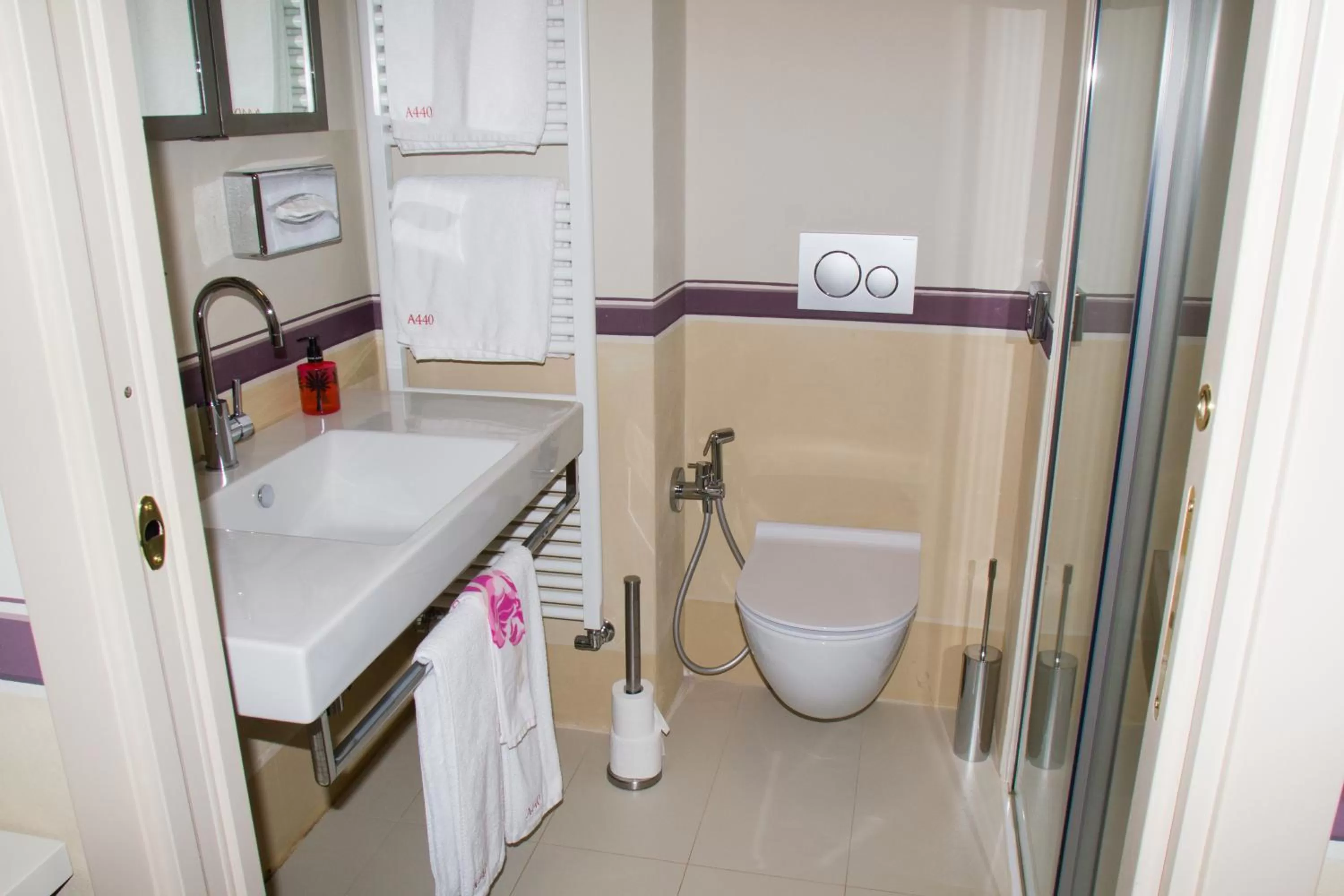 Toilet in A440 in Tuscany