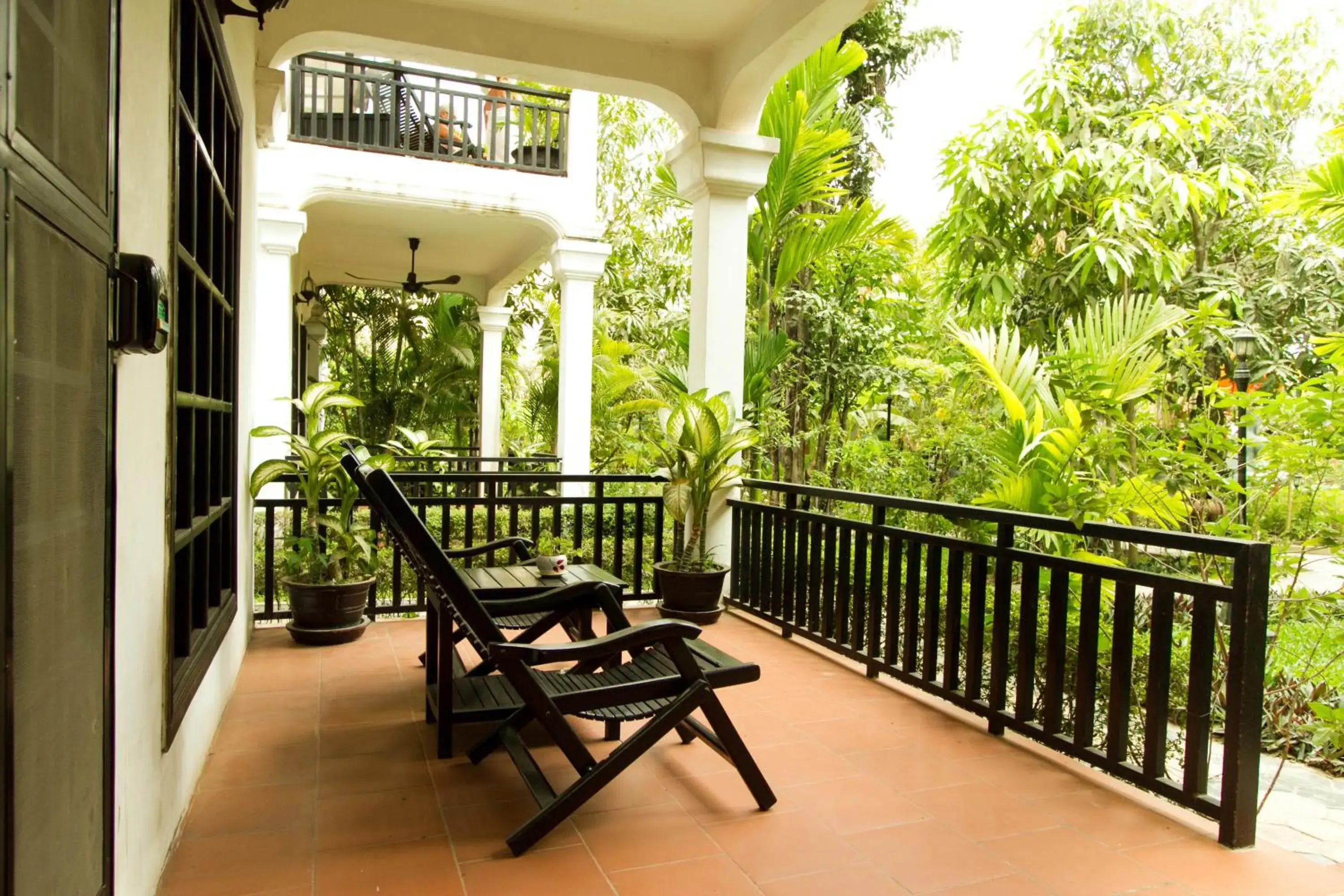 Balcony/Terrace in Sonalong Boutique Village and Resort