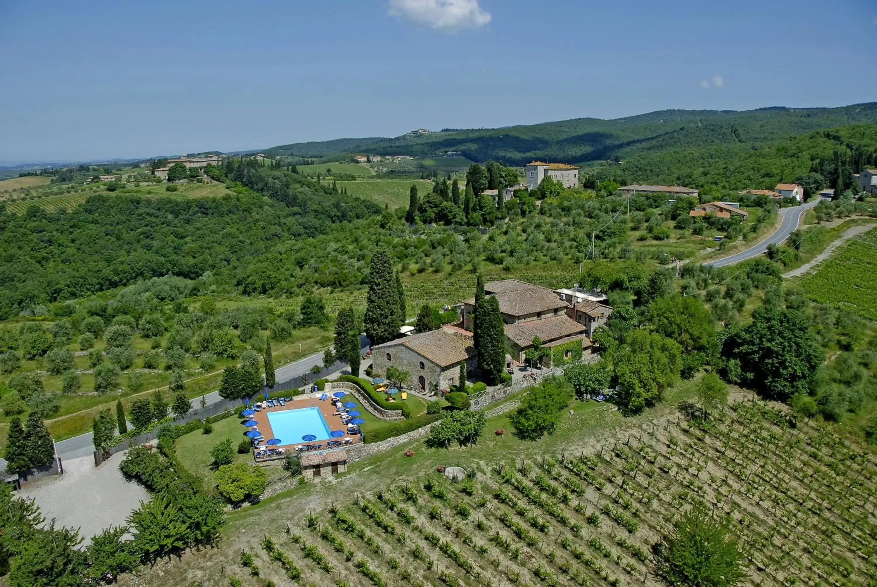 Bird's eye view, Bird's-eye View in Hotel Belvedere Di San Leonino