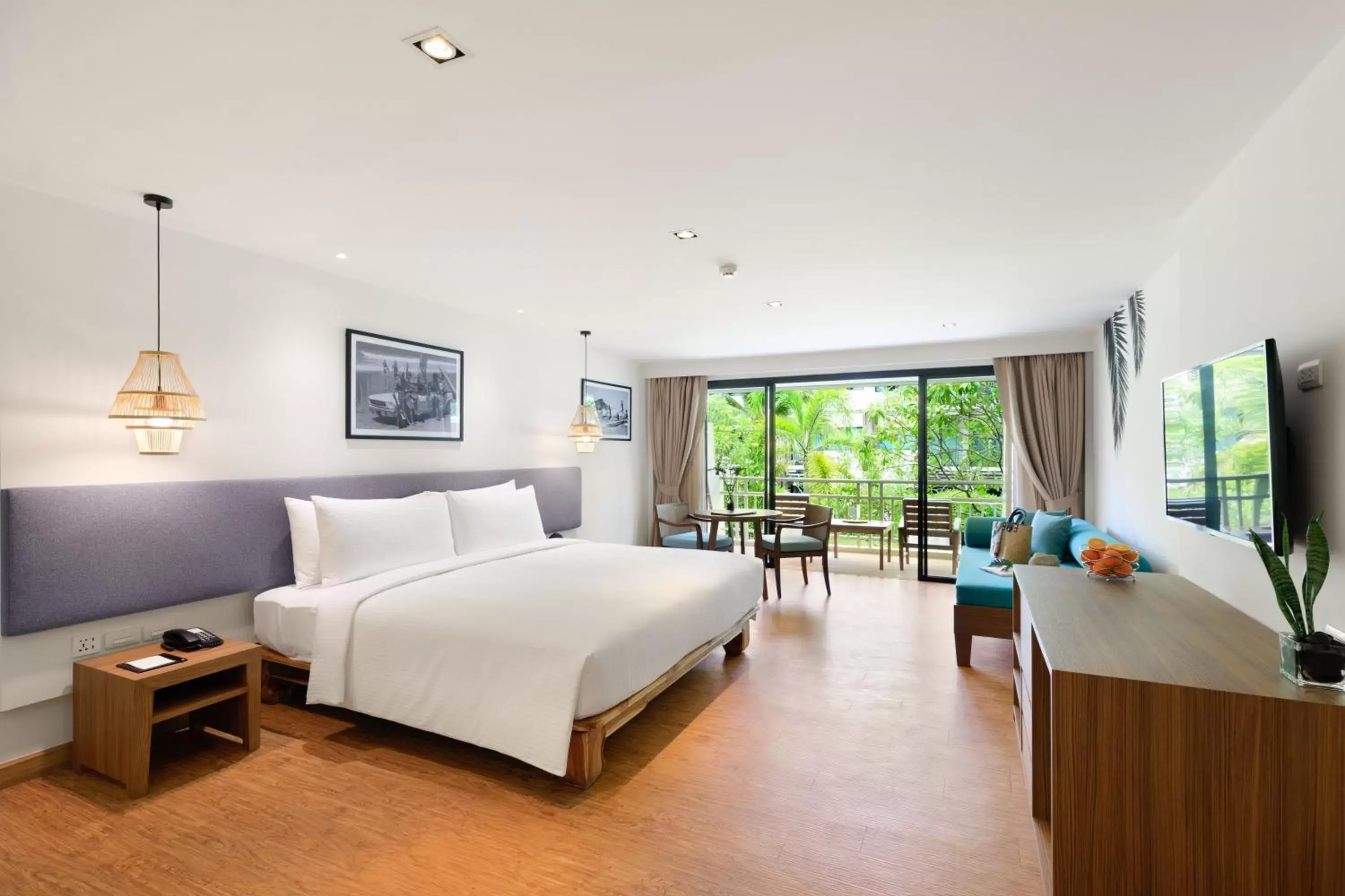 Deluxe Garden Balcony - King Bed in Outrigger Khao Lak Beach Resort - SHA Extra Plus