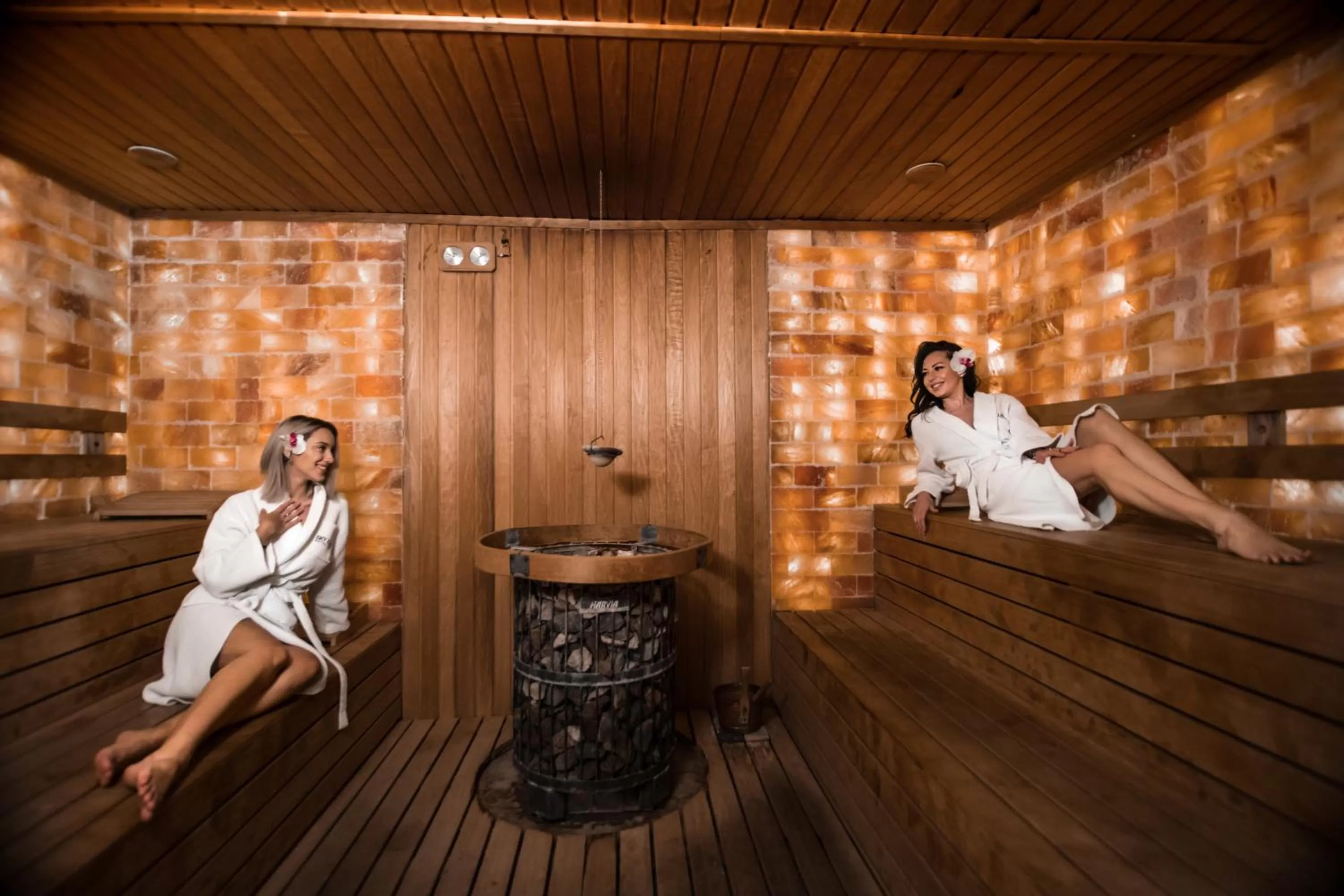 People in Sky Blue Hotel & Spa