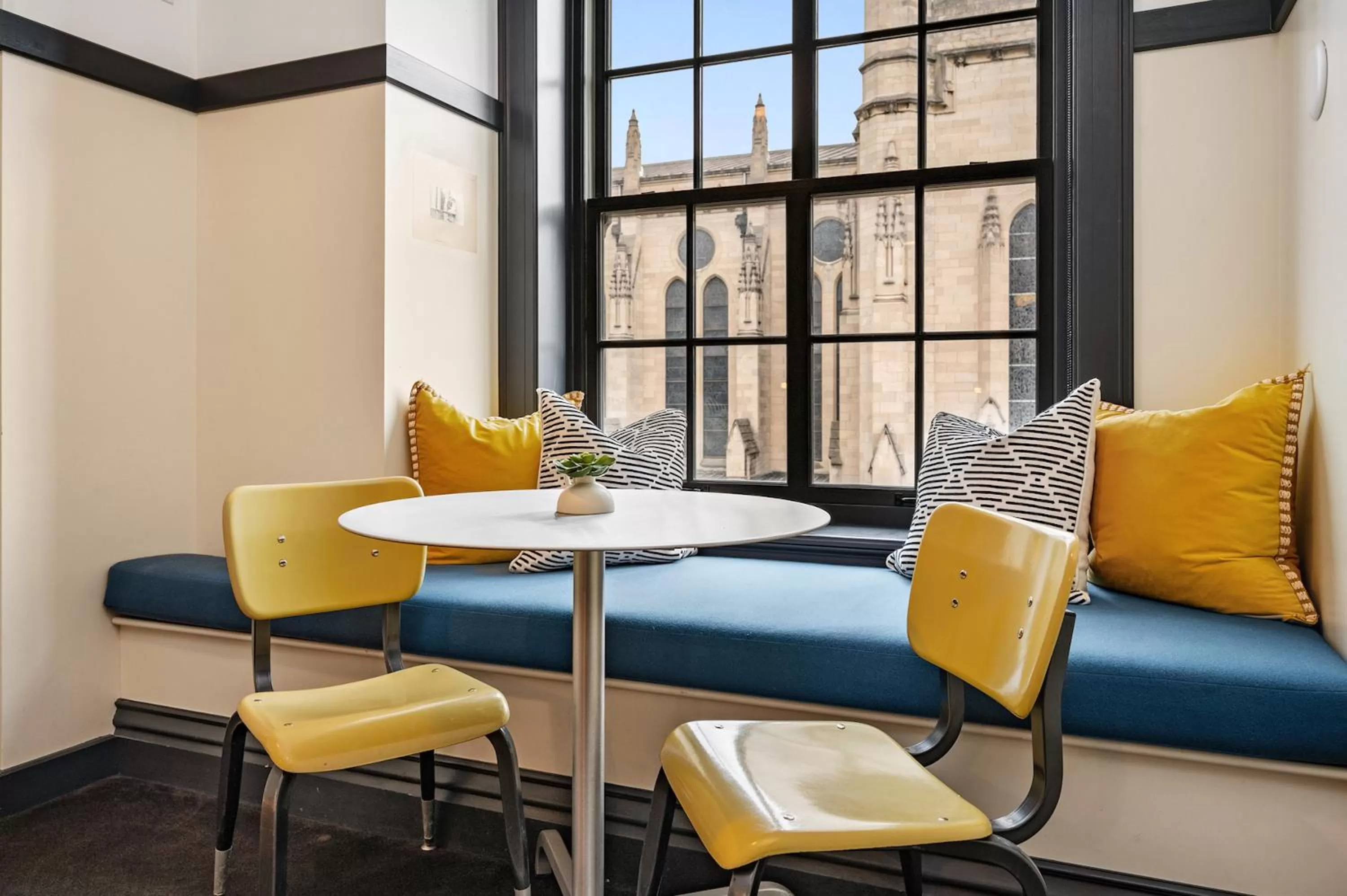 Seating area in The Maverick by Kasa