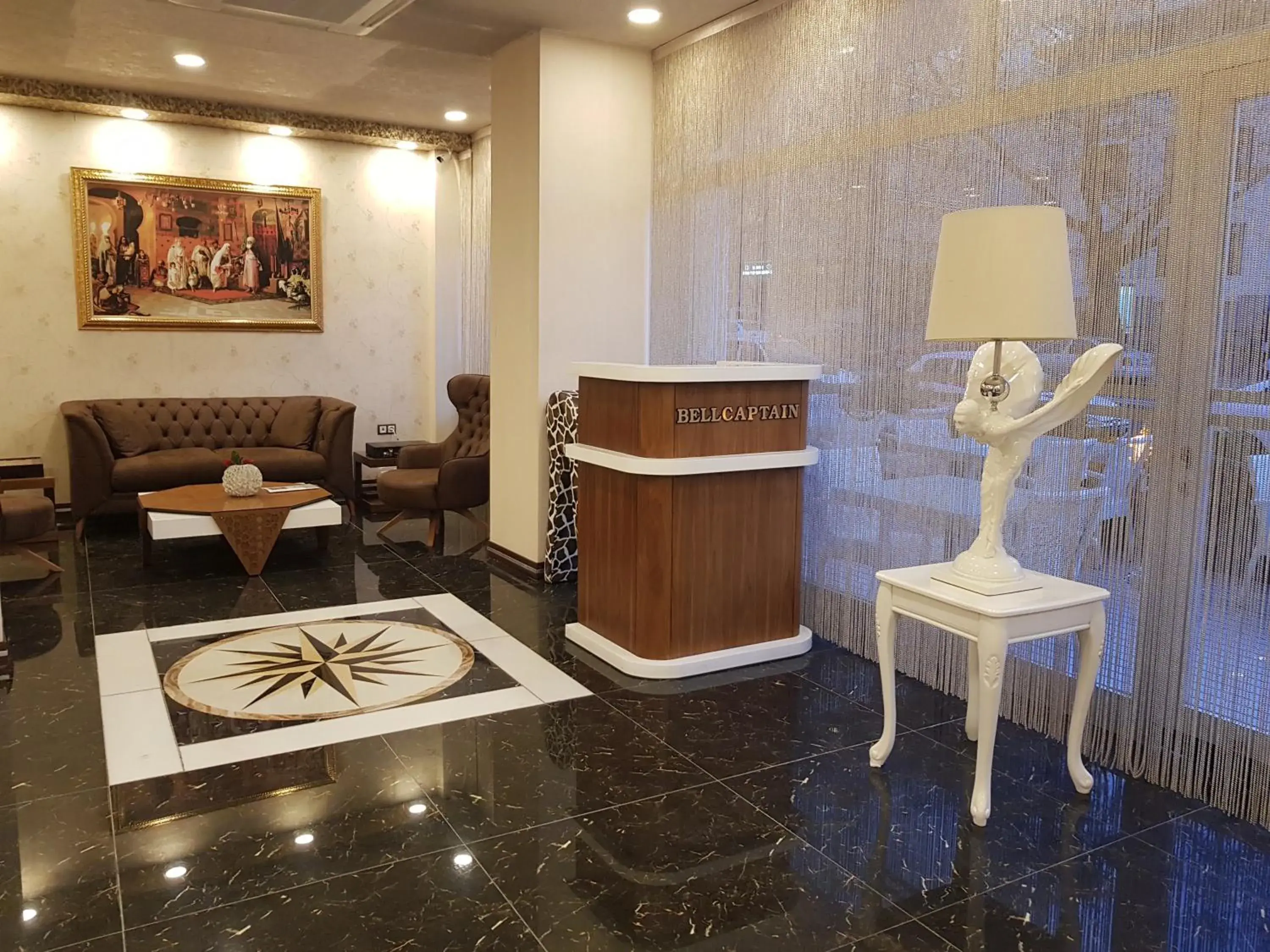Lobby or reception in Ismira Hotel Ankara