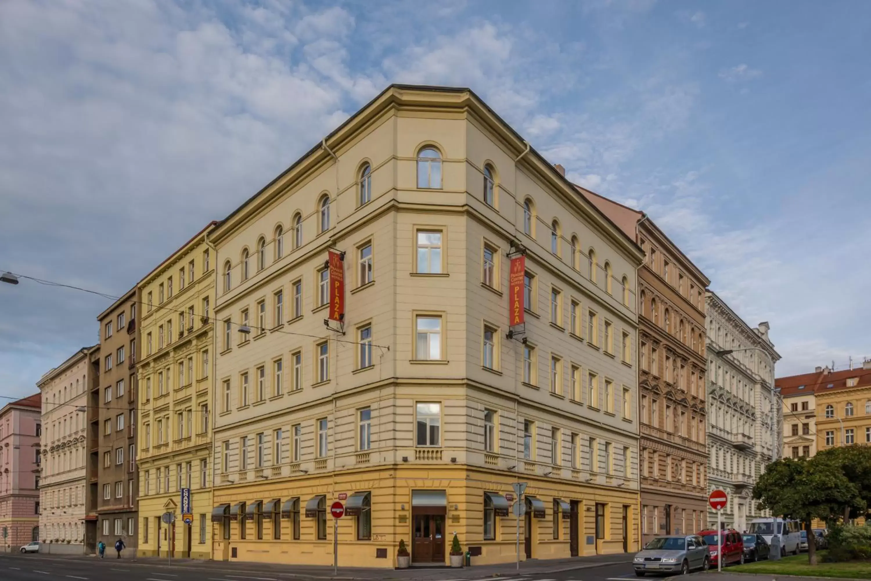 Facade/entrance, Property Building in Prague Centre Plaza