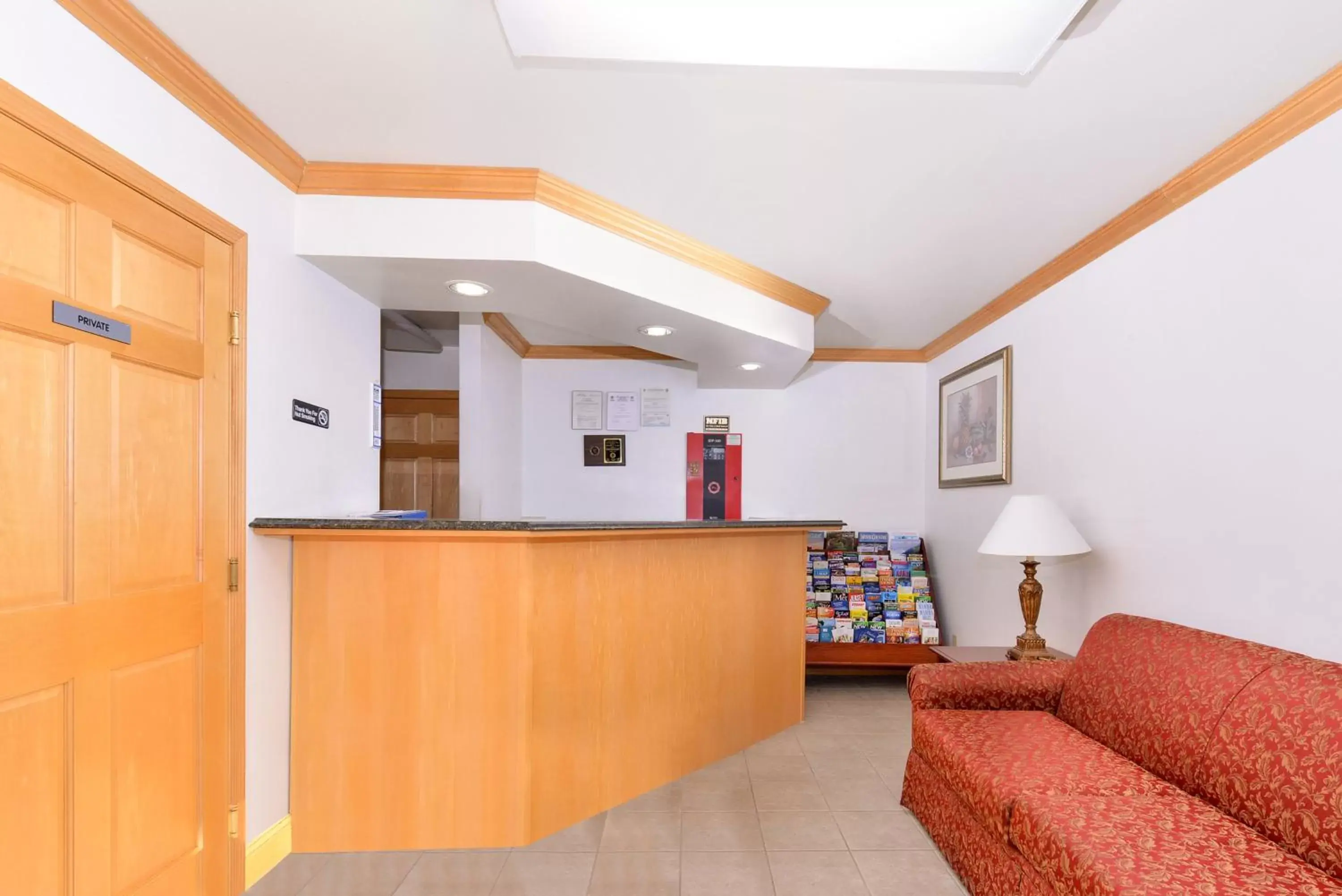 Lobby or reception in Tower Inn and Suites of Guilford / Madison Lobby or reception in Tower Inn and Suites of Guilford / Madison