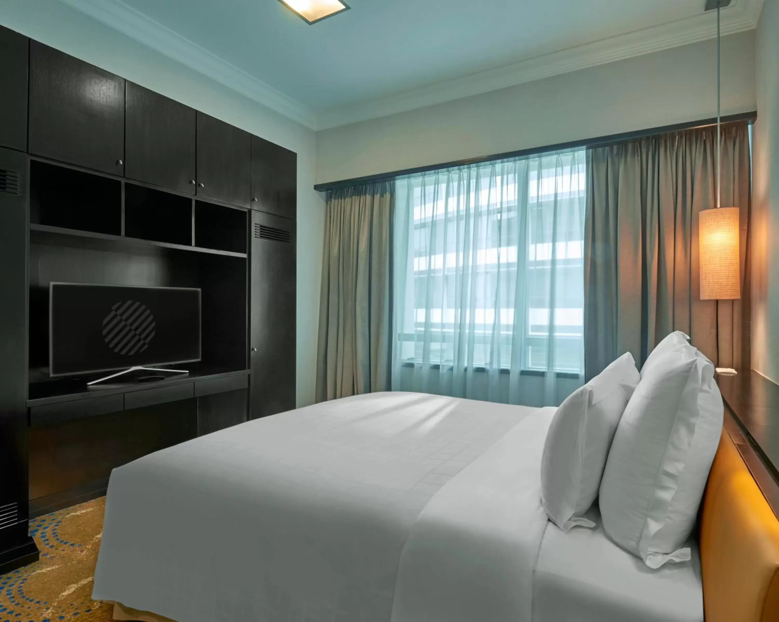 Bed in Pullman Kuala Lumpur City Centre Hotel & Residences