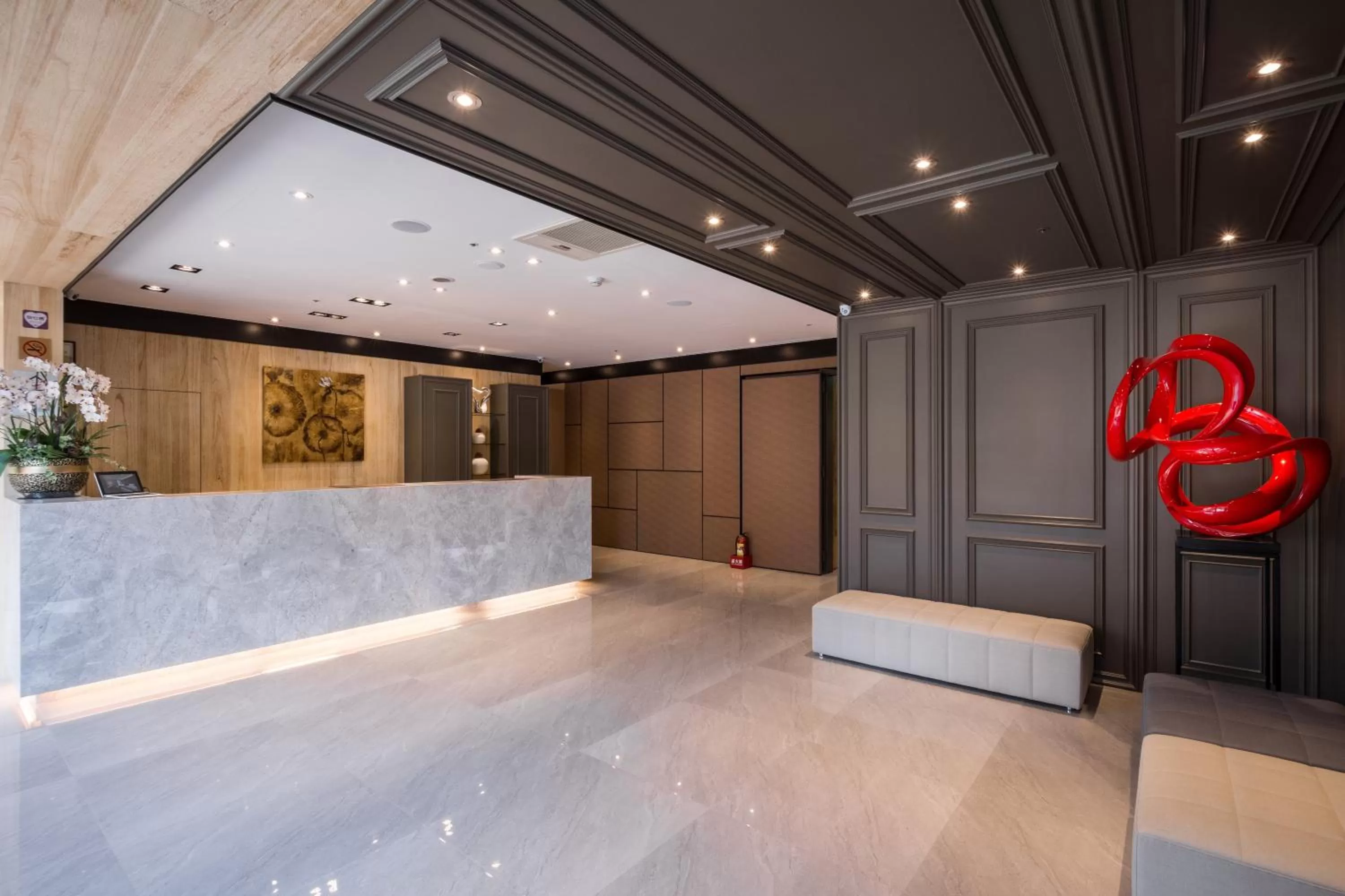 Lobby or reception in Green World SongShan