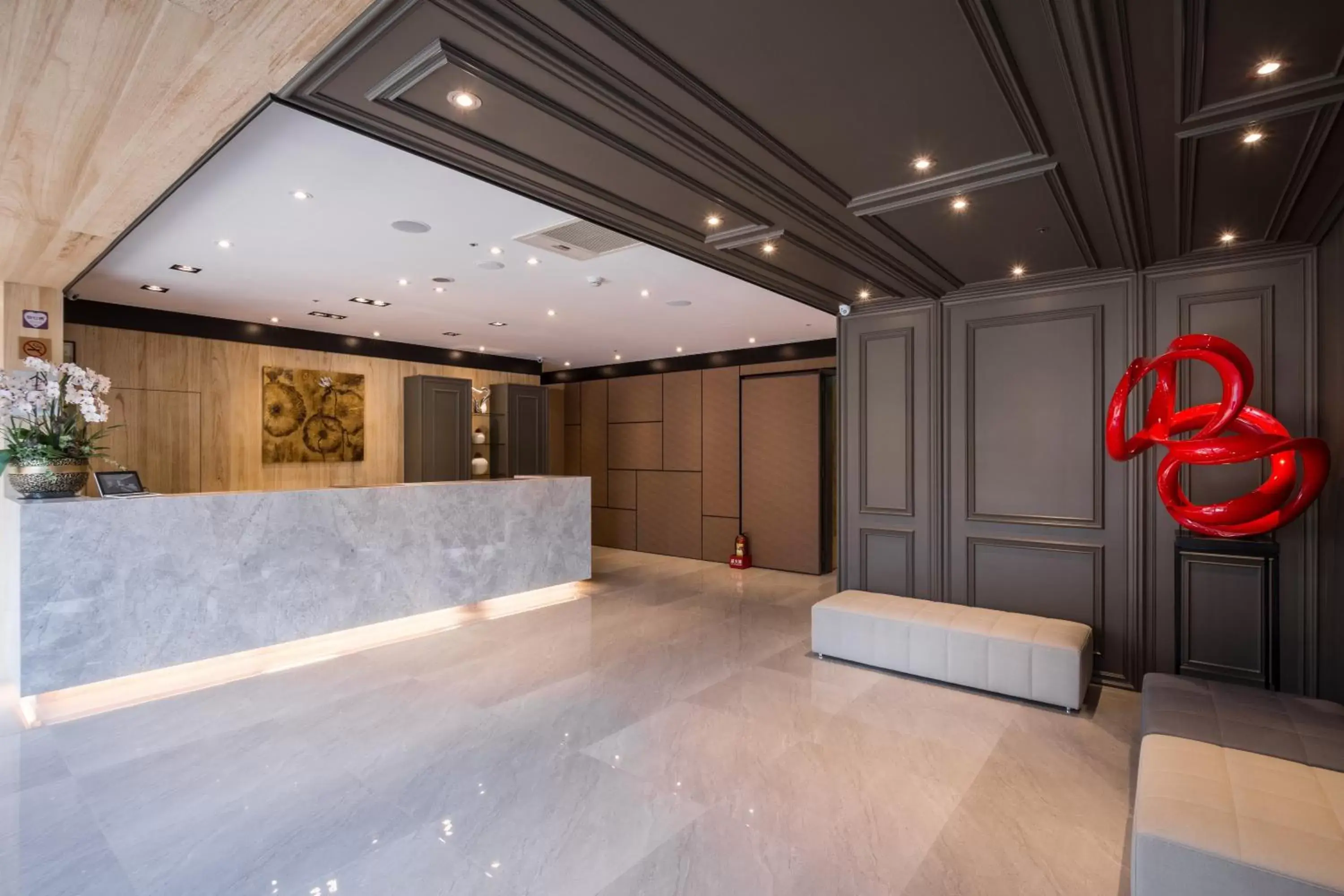 Lobby or reception in Green World SongShan Lobby or reception in Green World SongShan
