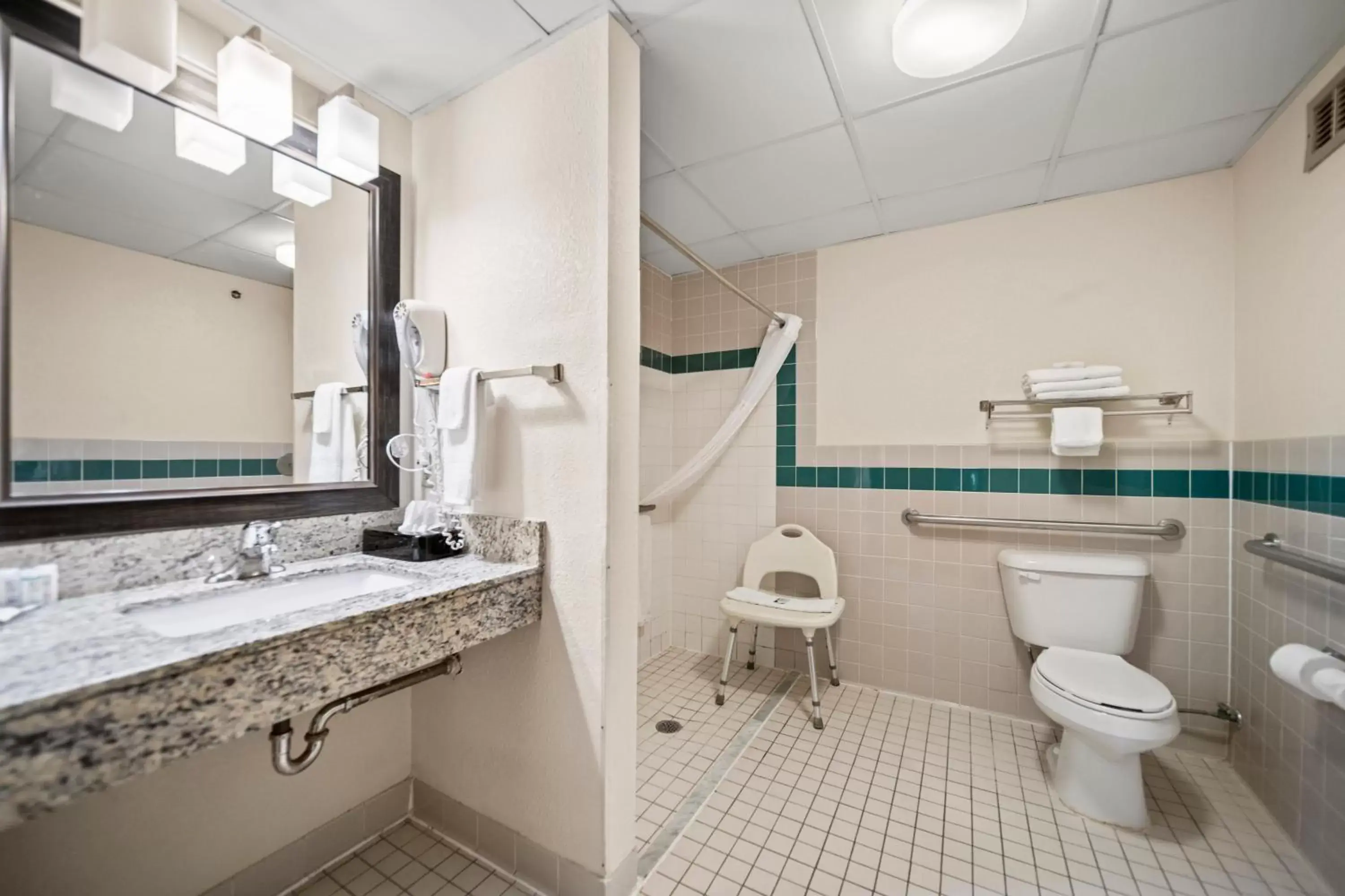 Toilet, Bathroom in AmericInn by Wyndham Ames