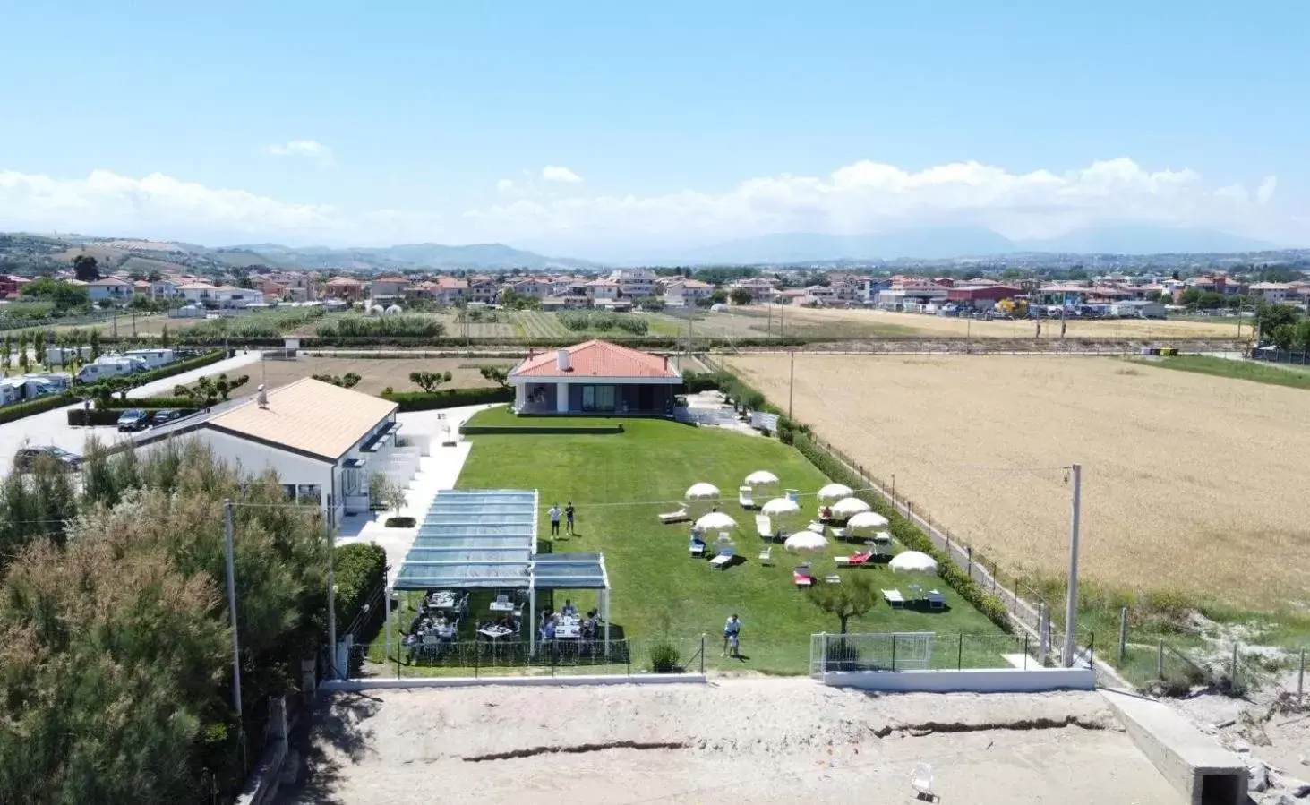 Bird's eye view, Bird's-eye View in Agriturismo Frontemare