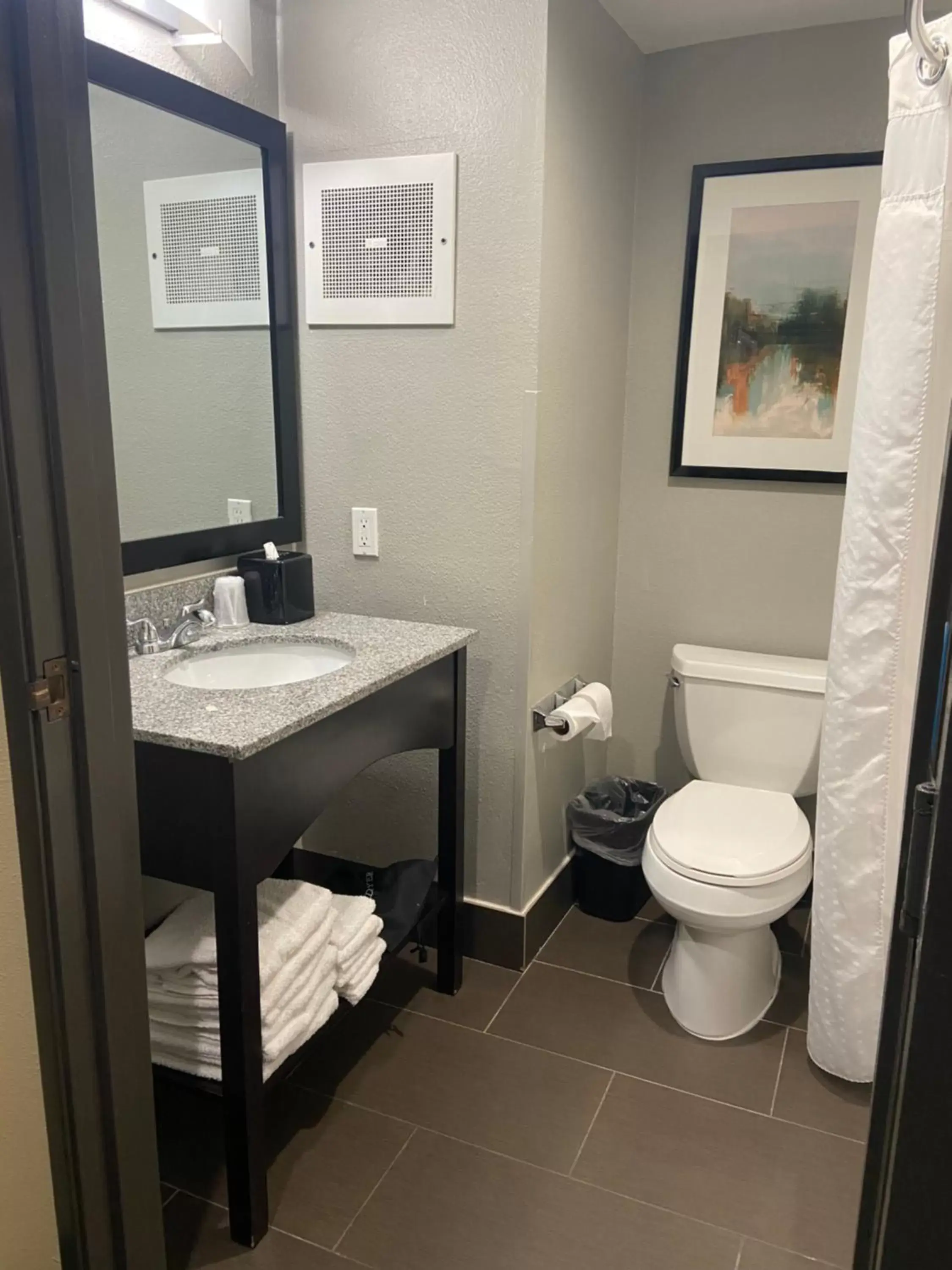 Bathroom in Holiday Inn Express Hotel & Suites Solana Beach-Del Mar, an IHG Hotel