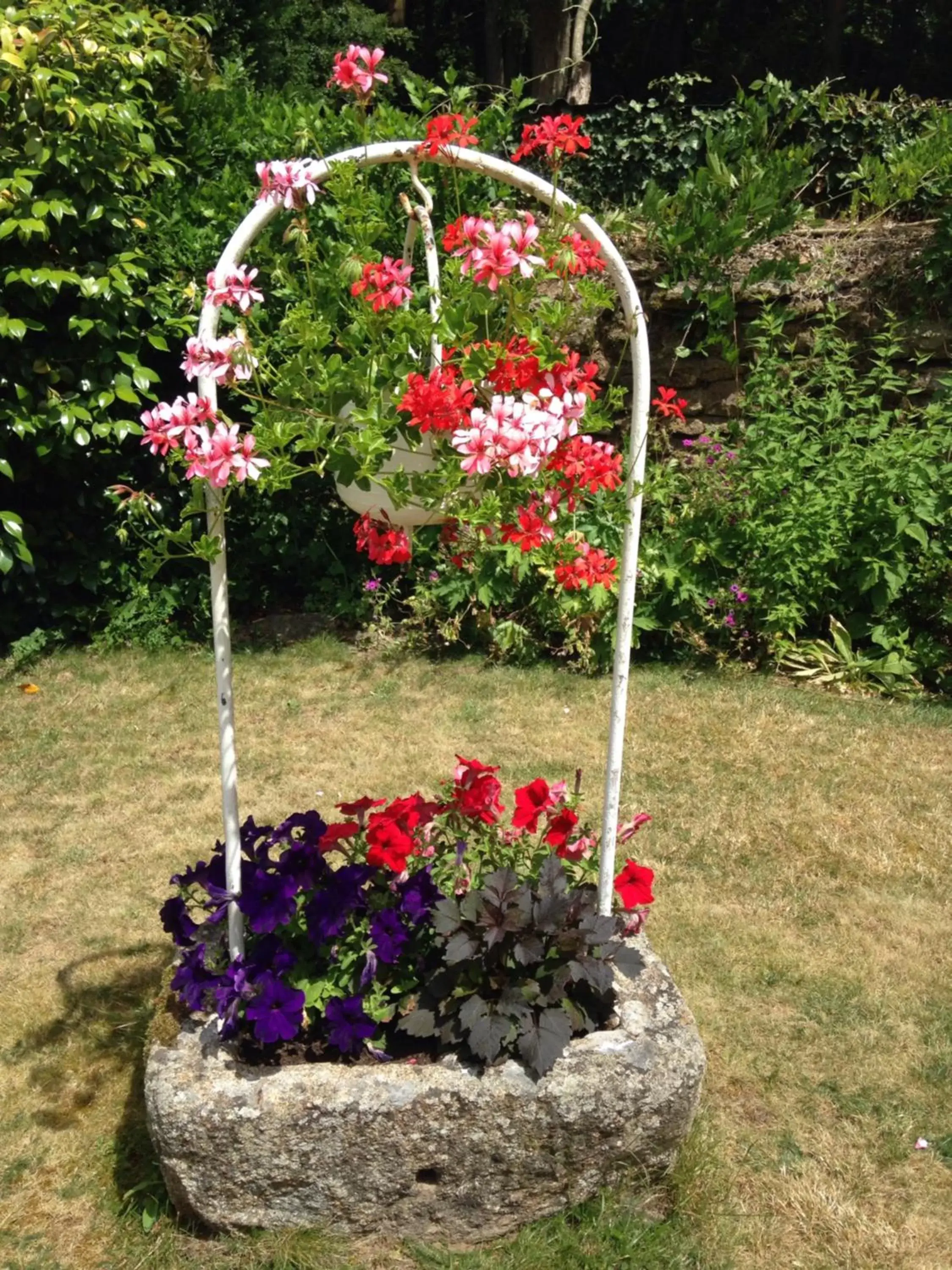 Summer, Garden in Chambres d'hôtes Le Bas Rassinoux