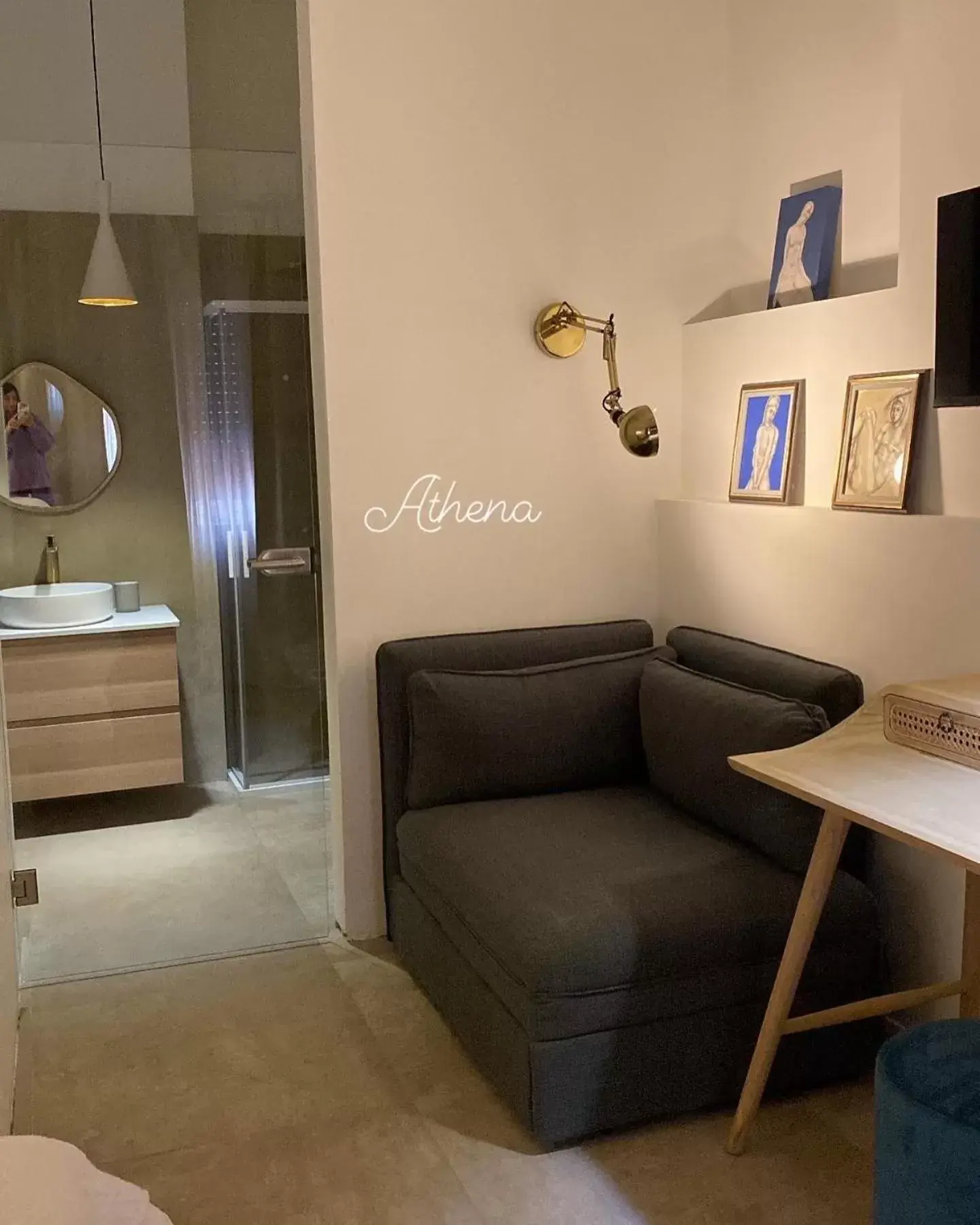 Deluxe Triple Room - single occupancy in Il Giardino d'Ulisse Deluxe Triple Room - single occupancy in Il Giardino d'Ulisse