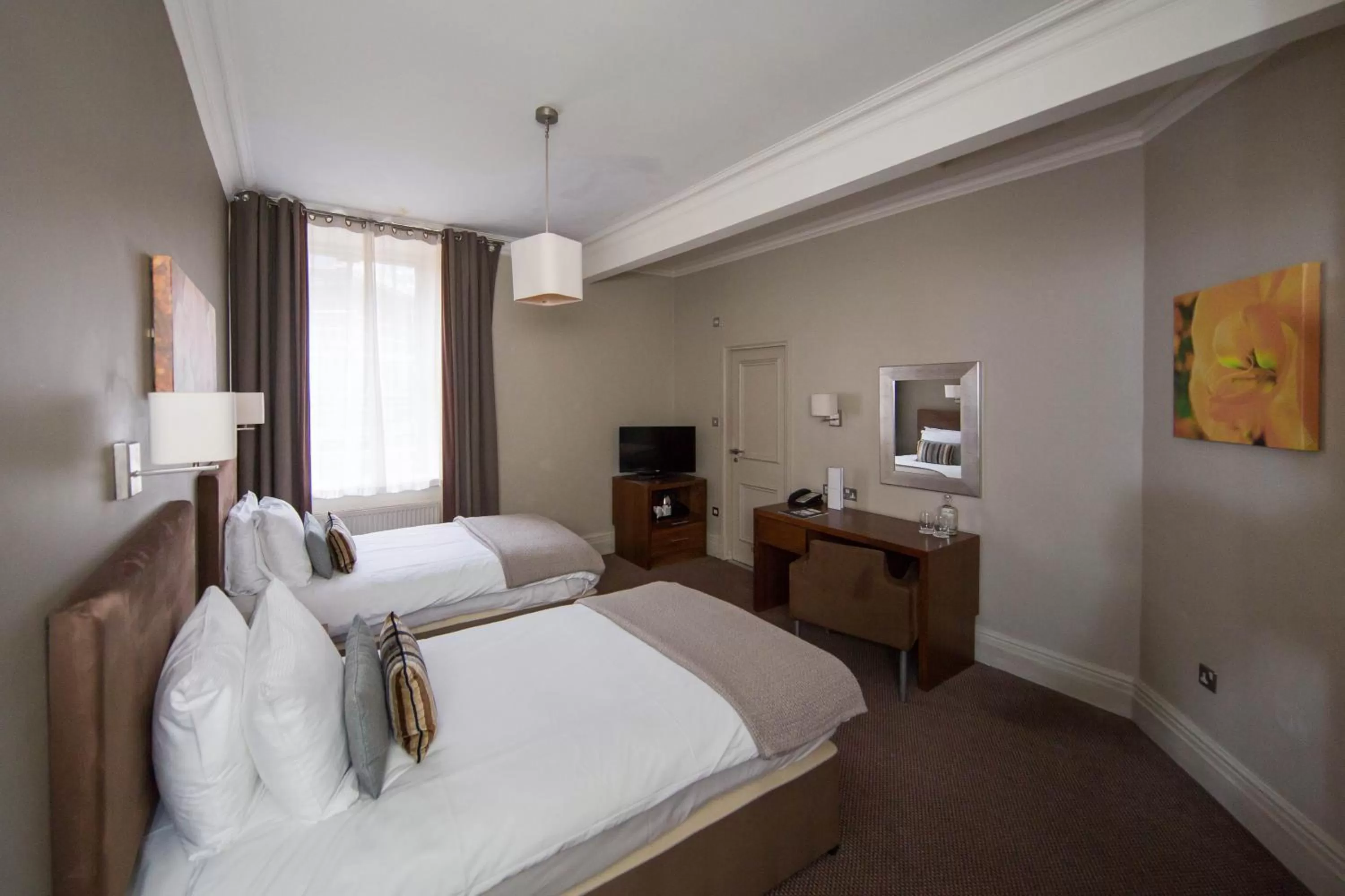 Twin Room  in The Met Hotel Leeds - Newly Refurbished