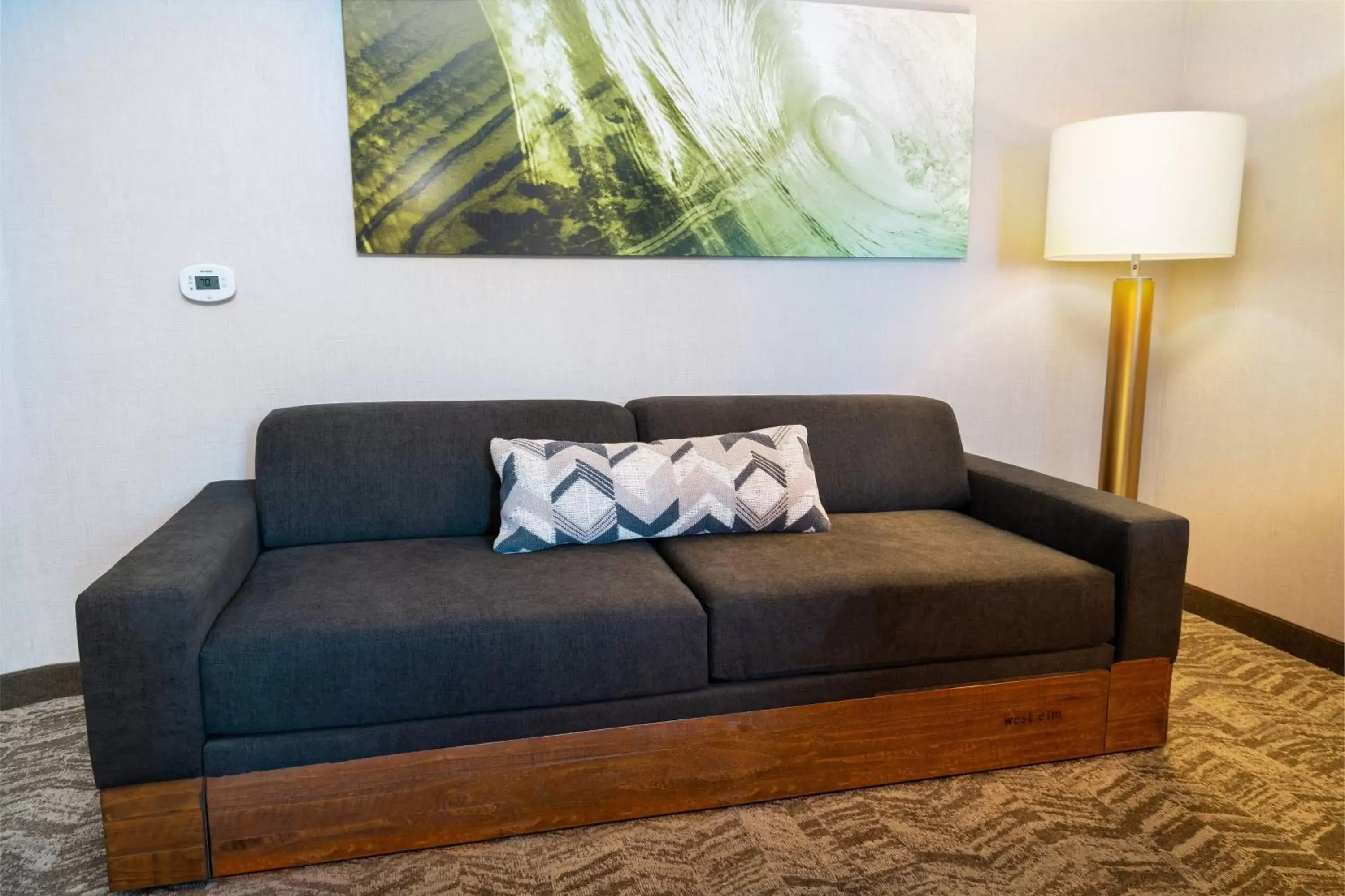 Photo of the whole room, Seating Area in SpringHill Suites Spokane Airport