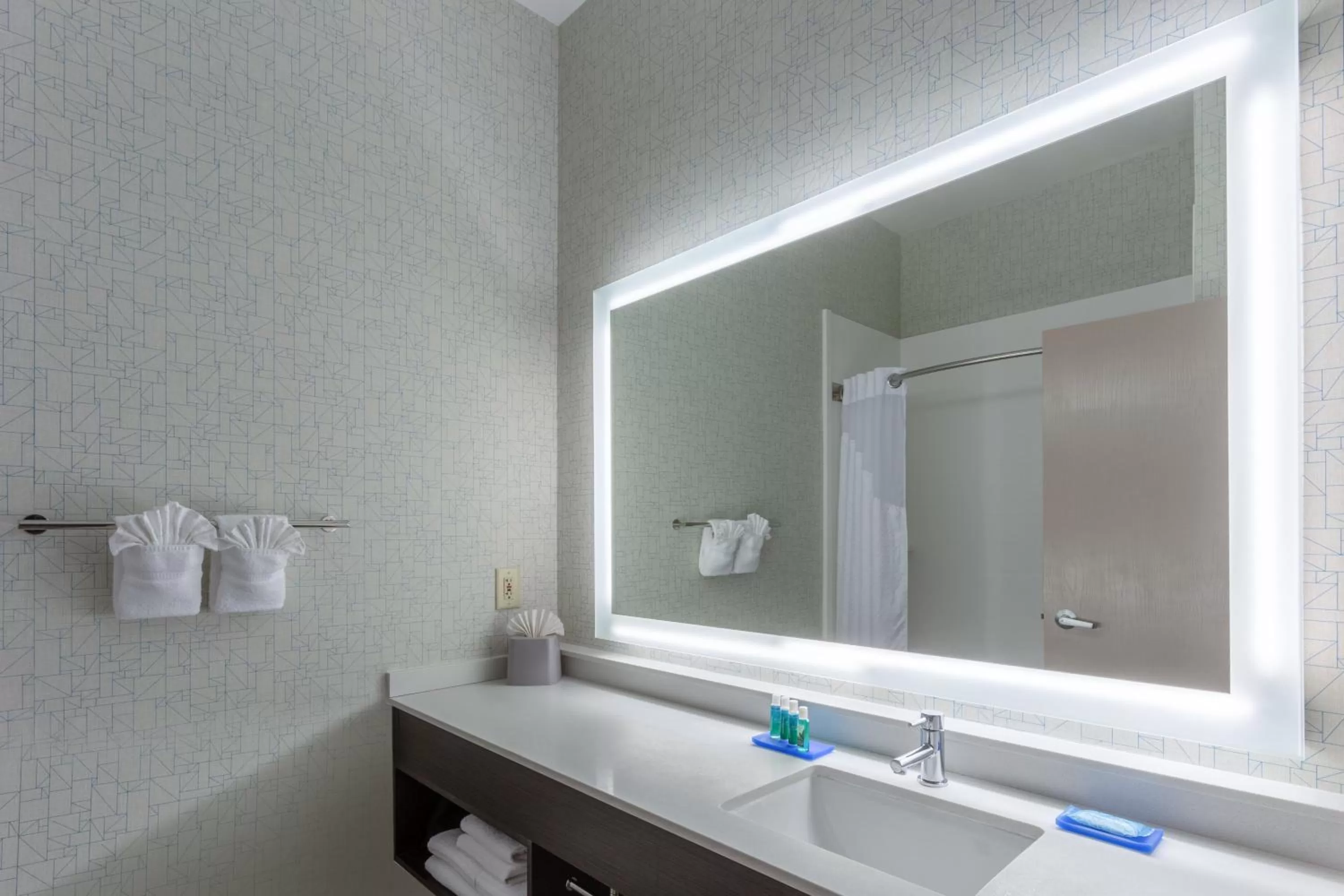 Bathroom in Holiday Inn Express Columbus - Ohio Expo Center by IHG