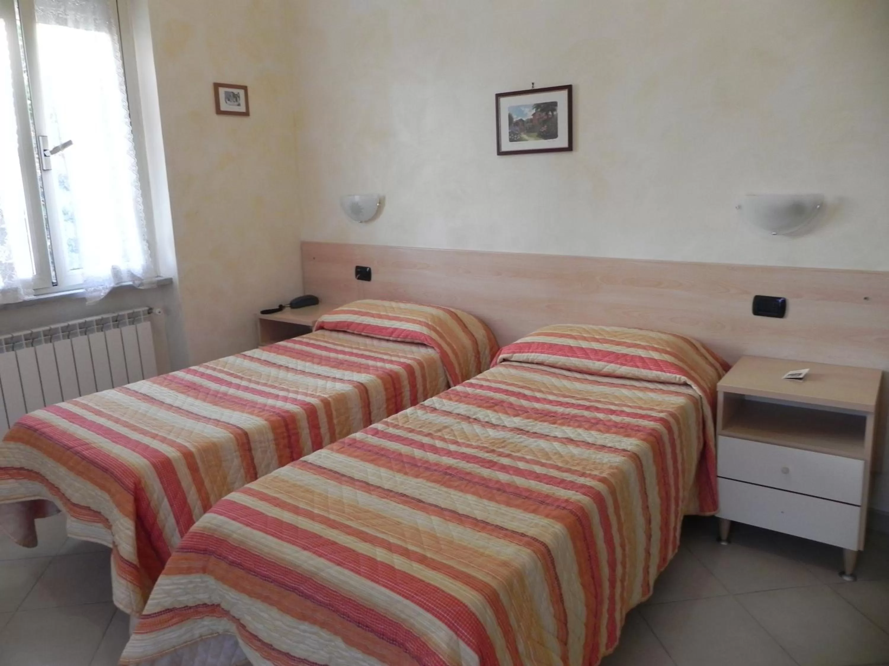 Bed in Hotel Villa Robinia